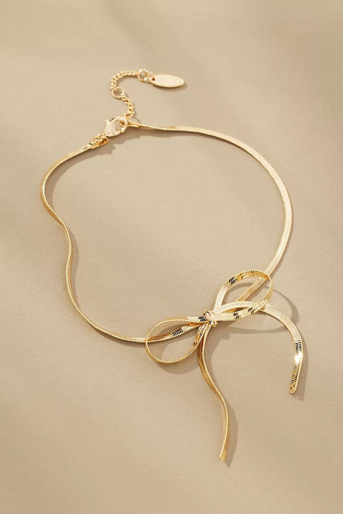 Anti tarnish bow jewellery