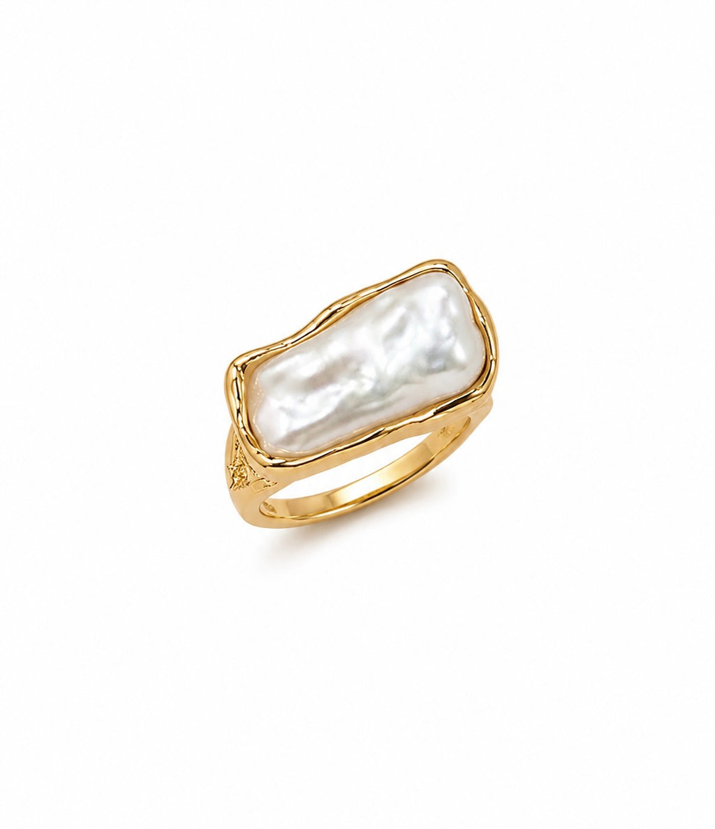 Big pearl ring