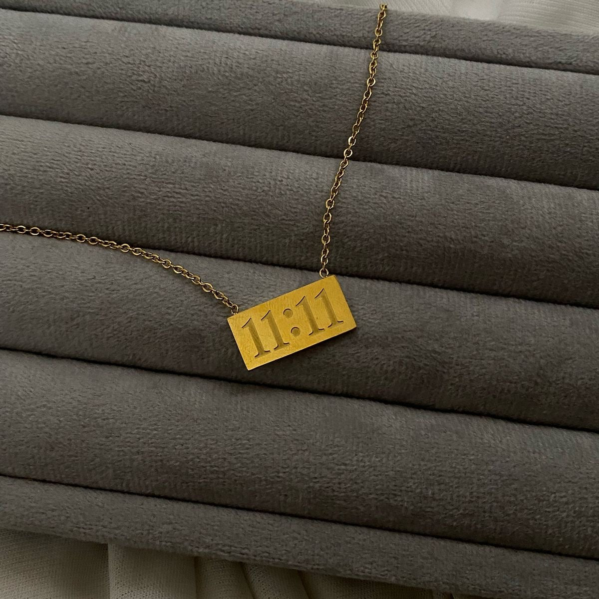 11 : 11 anti tarnished necklace