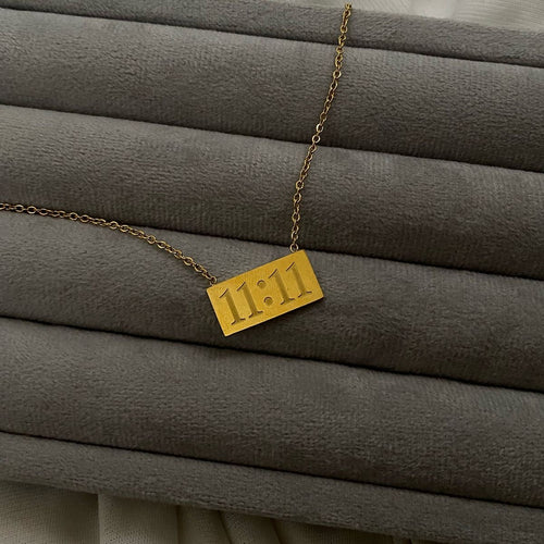 11 : 11 anti tarnished necklace