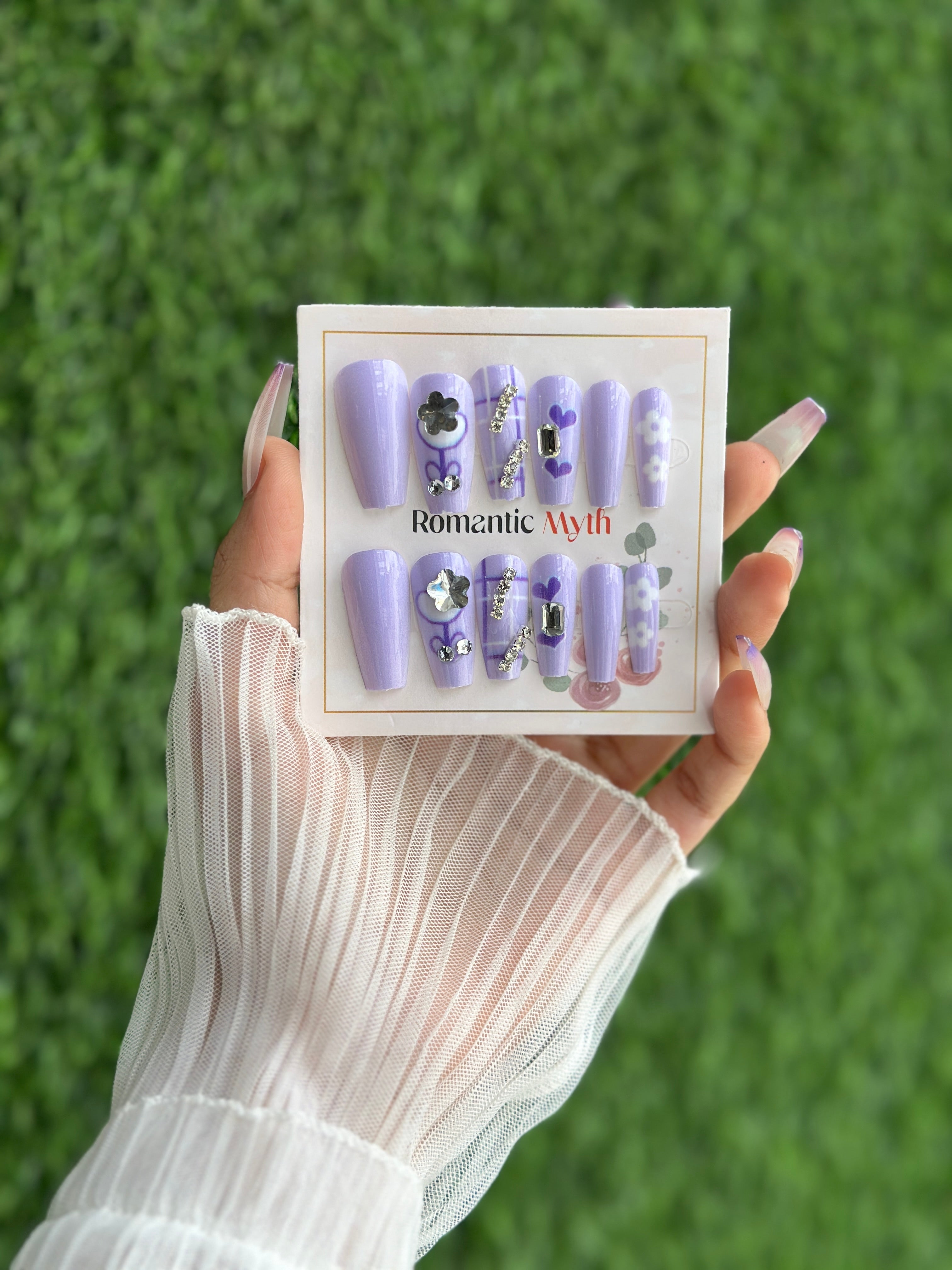 Fancy purple set