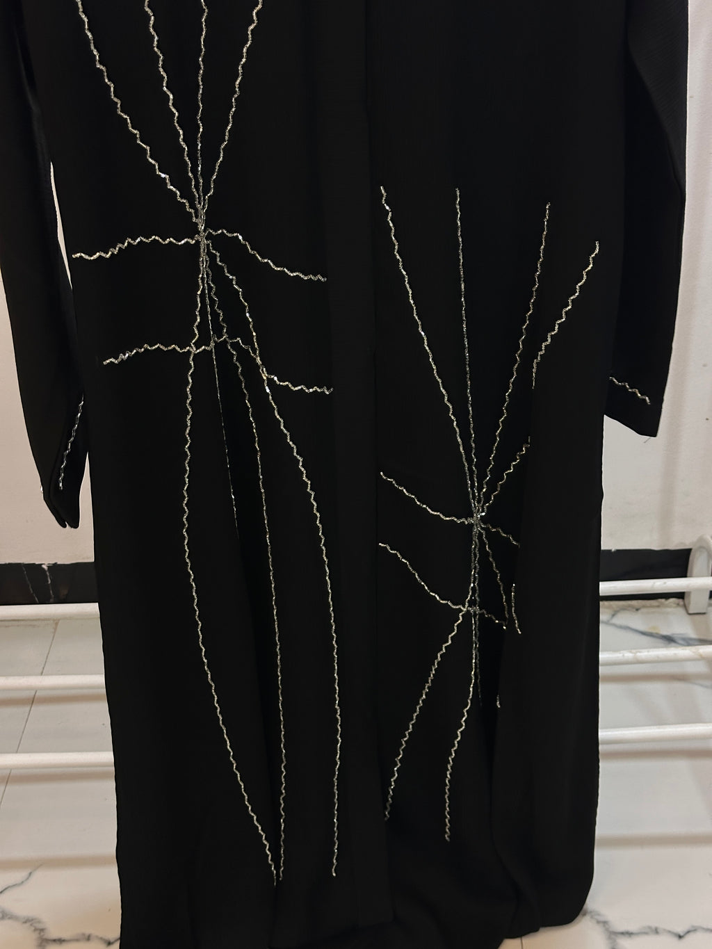 Embroidery abaya