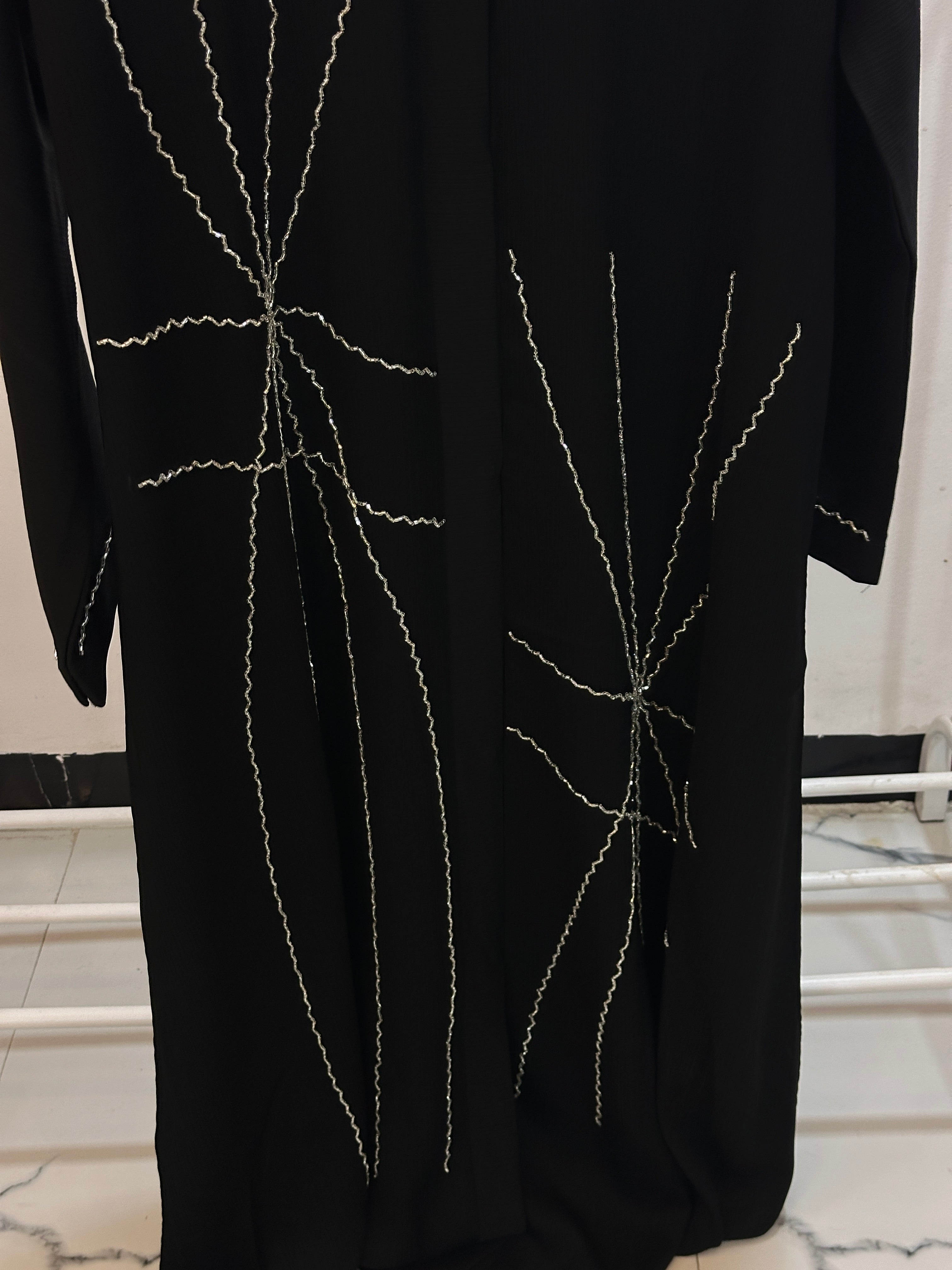 Embroidery abaya