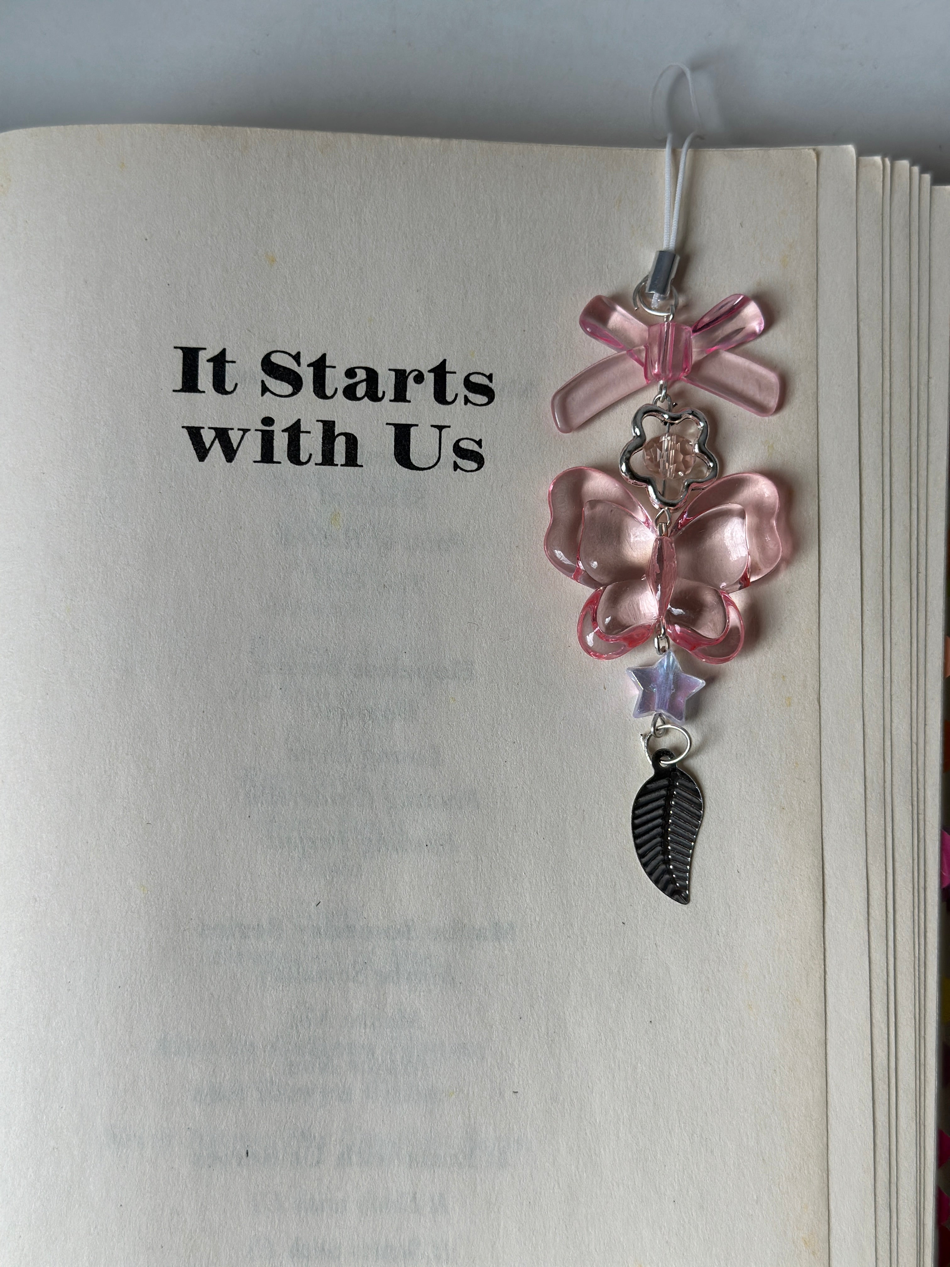 Butterfly phone charm