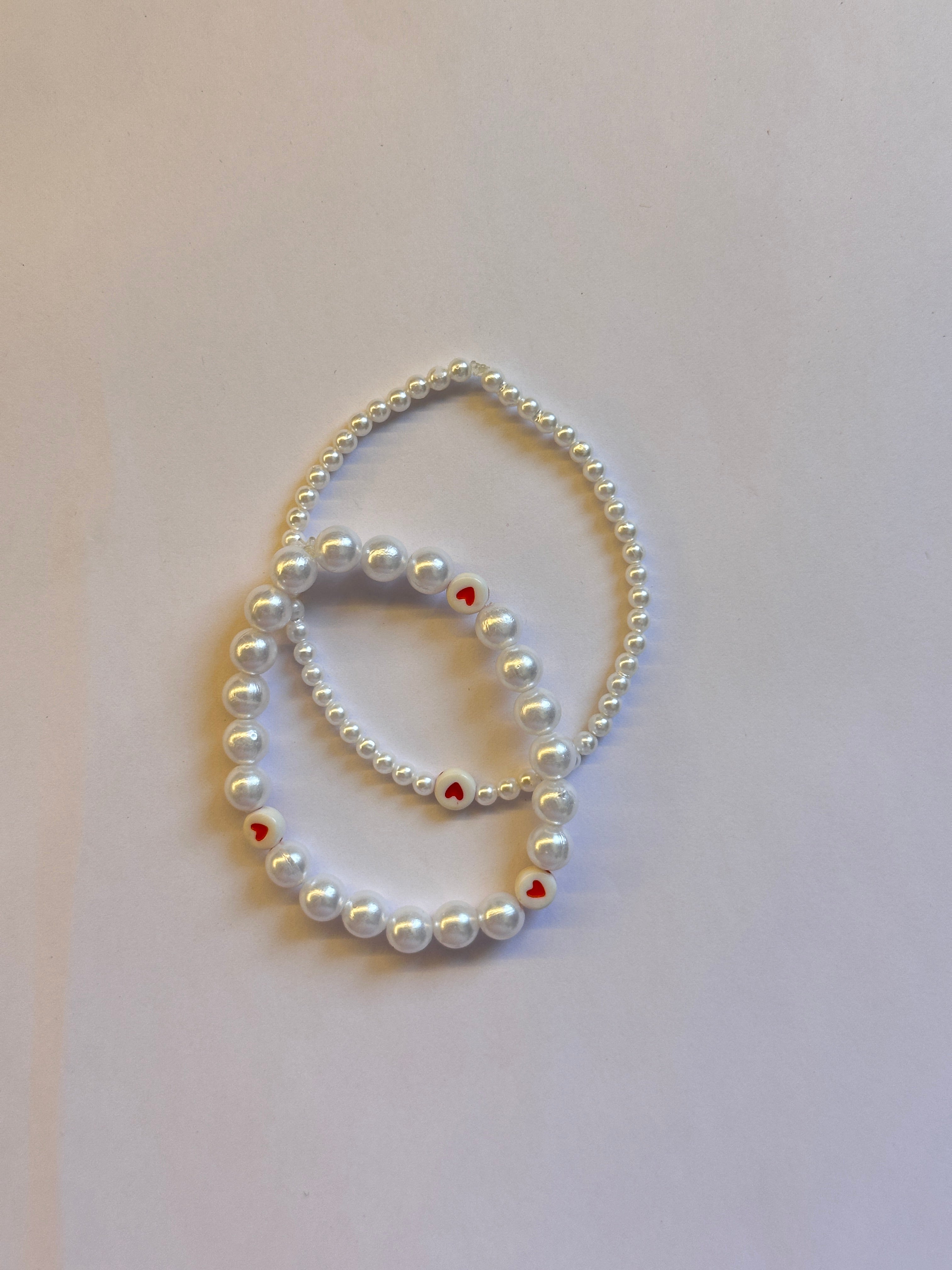 Heart bracelet (pack of two)