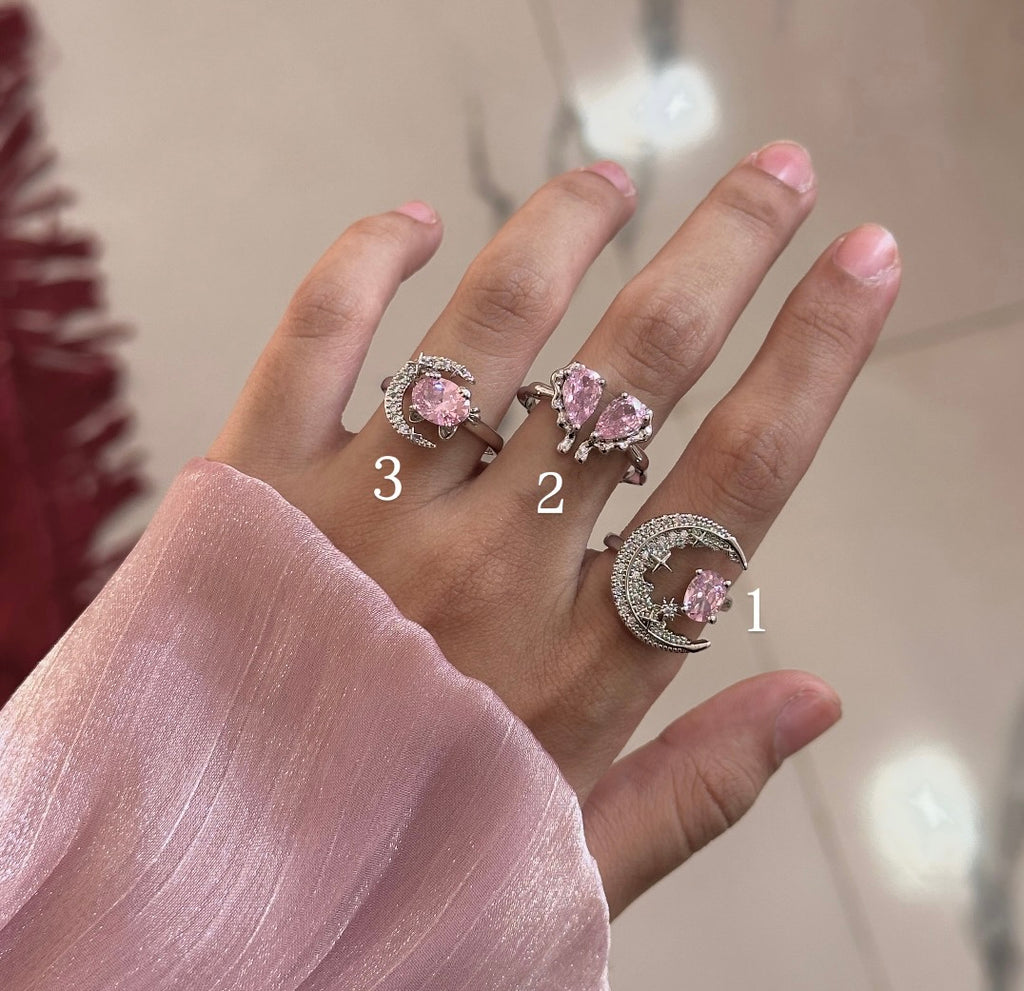Diamond adjustable ring