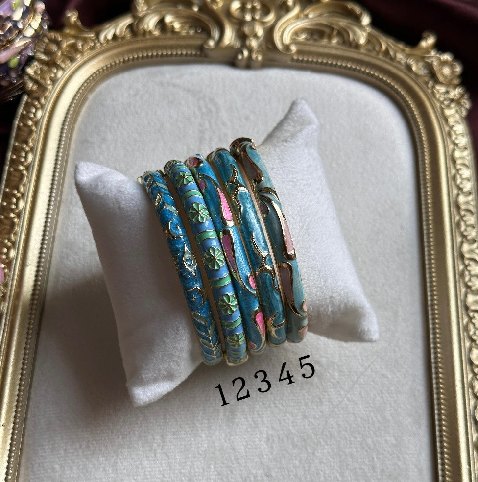 Enamel bangle