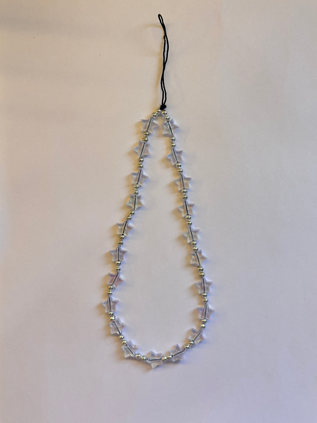 Star transparent phone charm