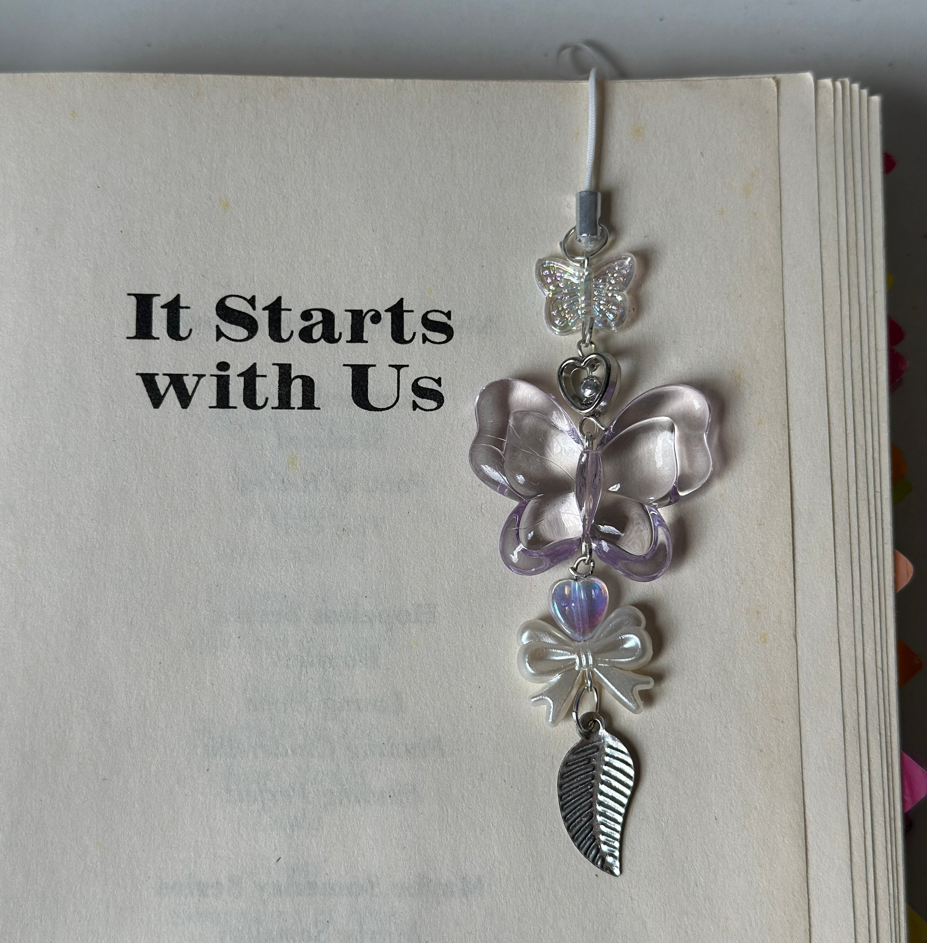 Butterfly phone charm