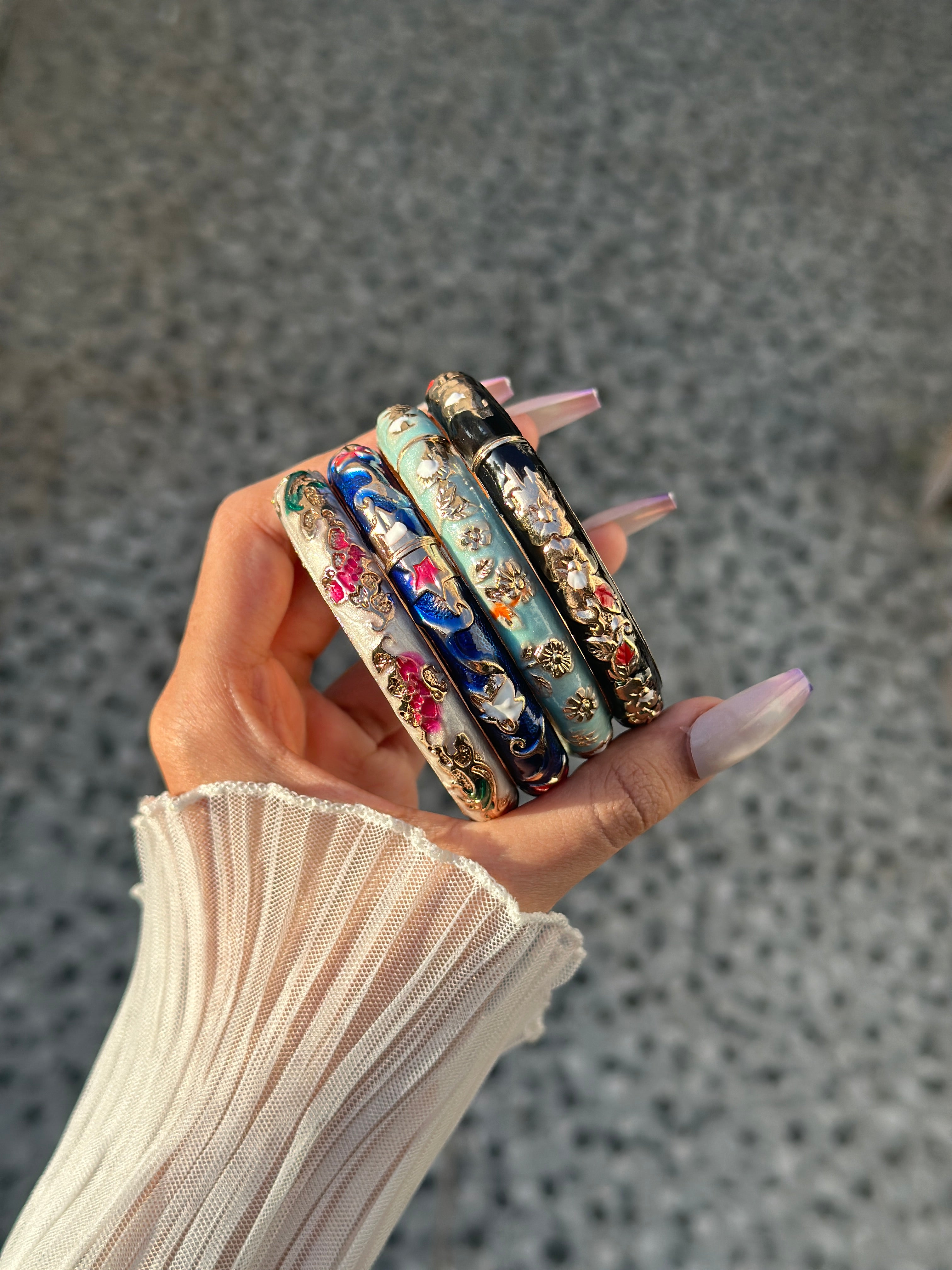Meenakari bangles🦋