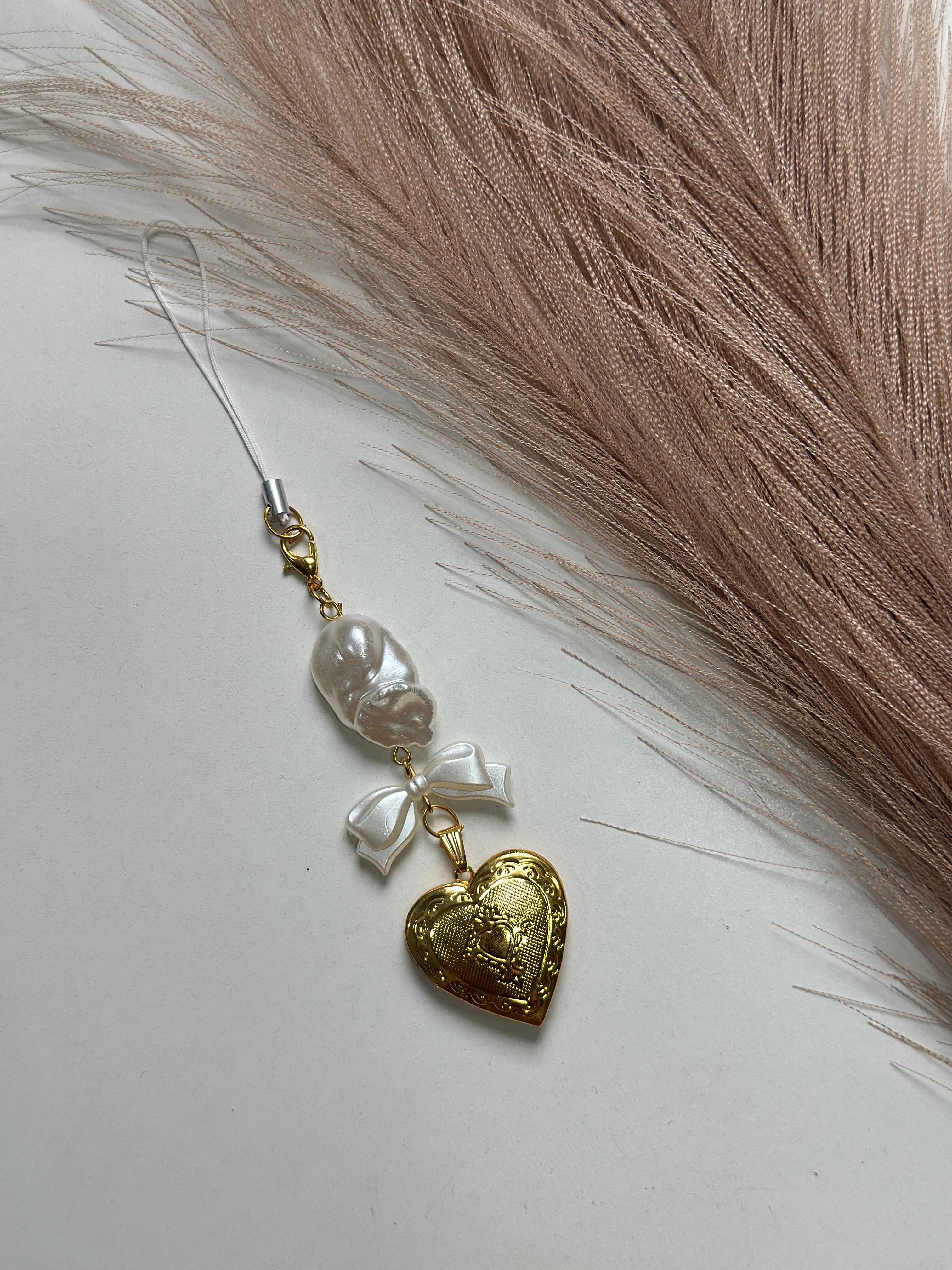 Openable heart charm