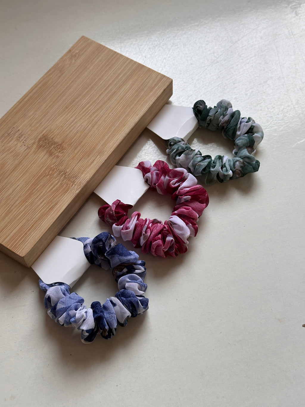 Printed scrunchie