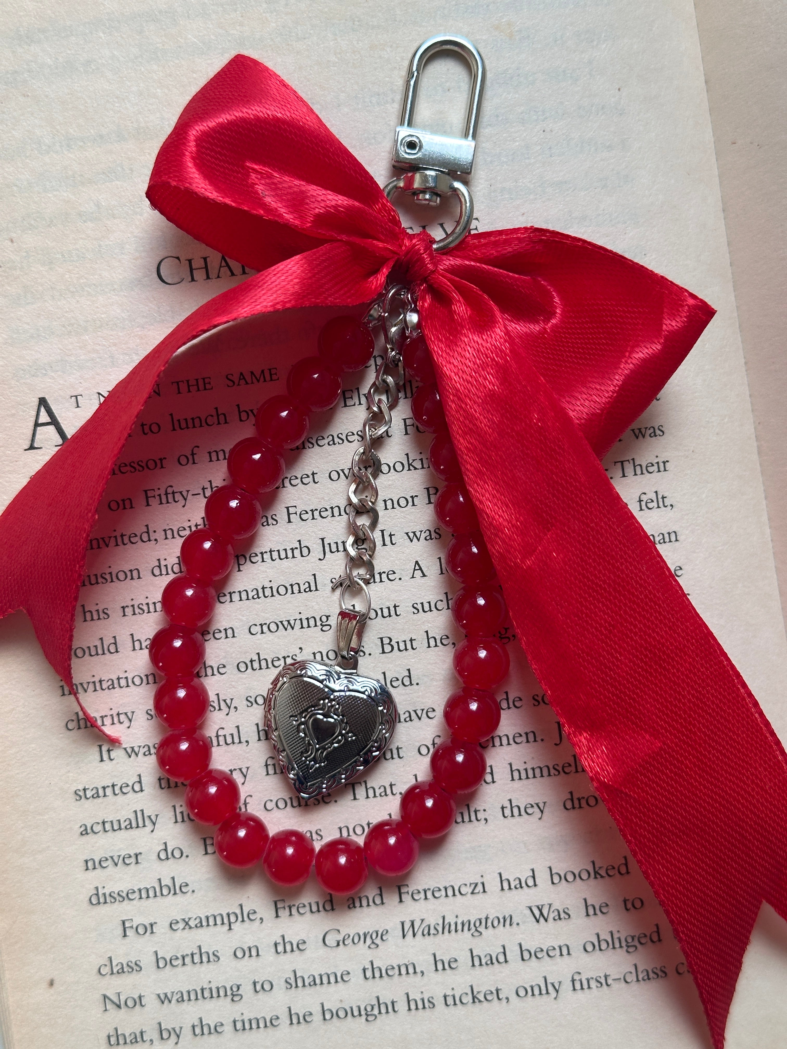 Red bag charm/kechain❤️