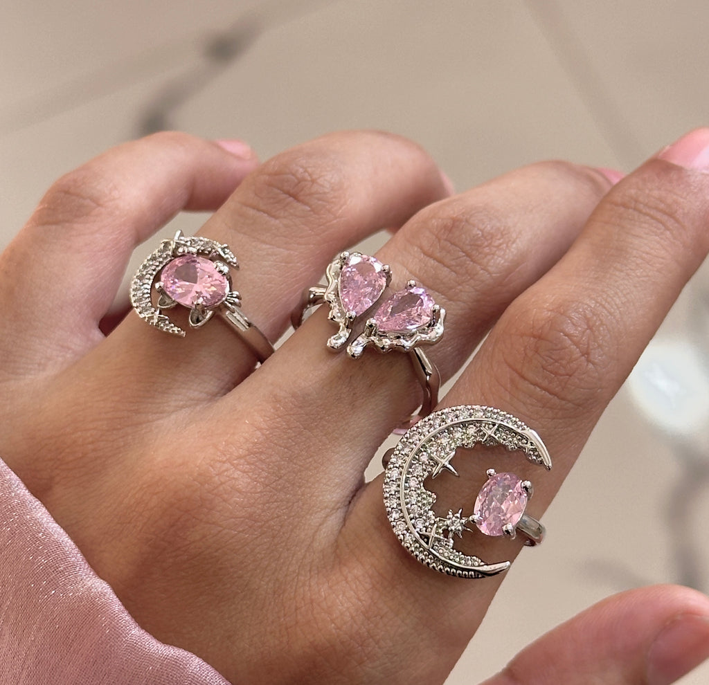 Diamond adjustable ring
