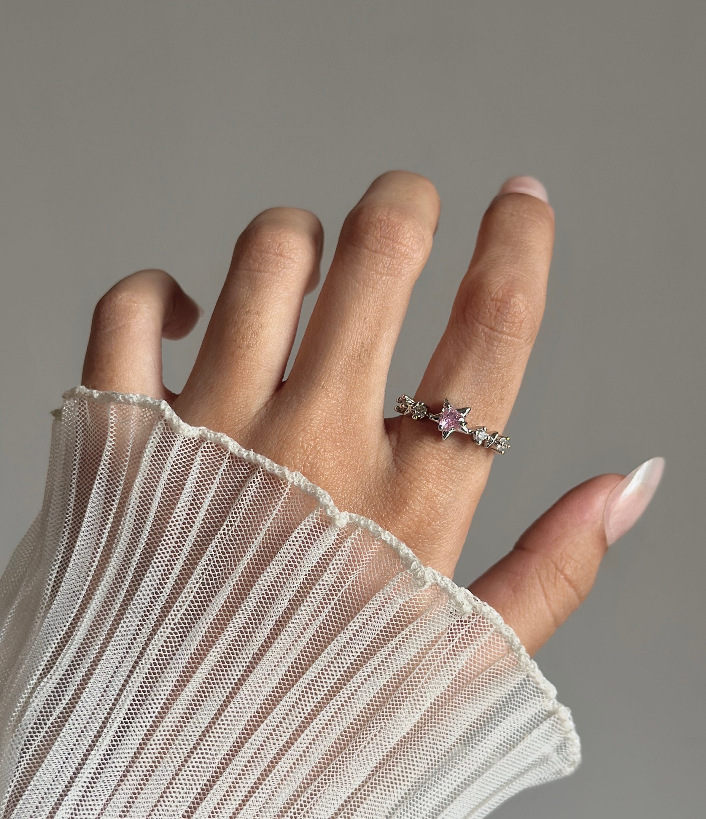 Pink Starlight Ring