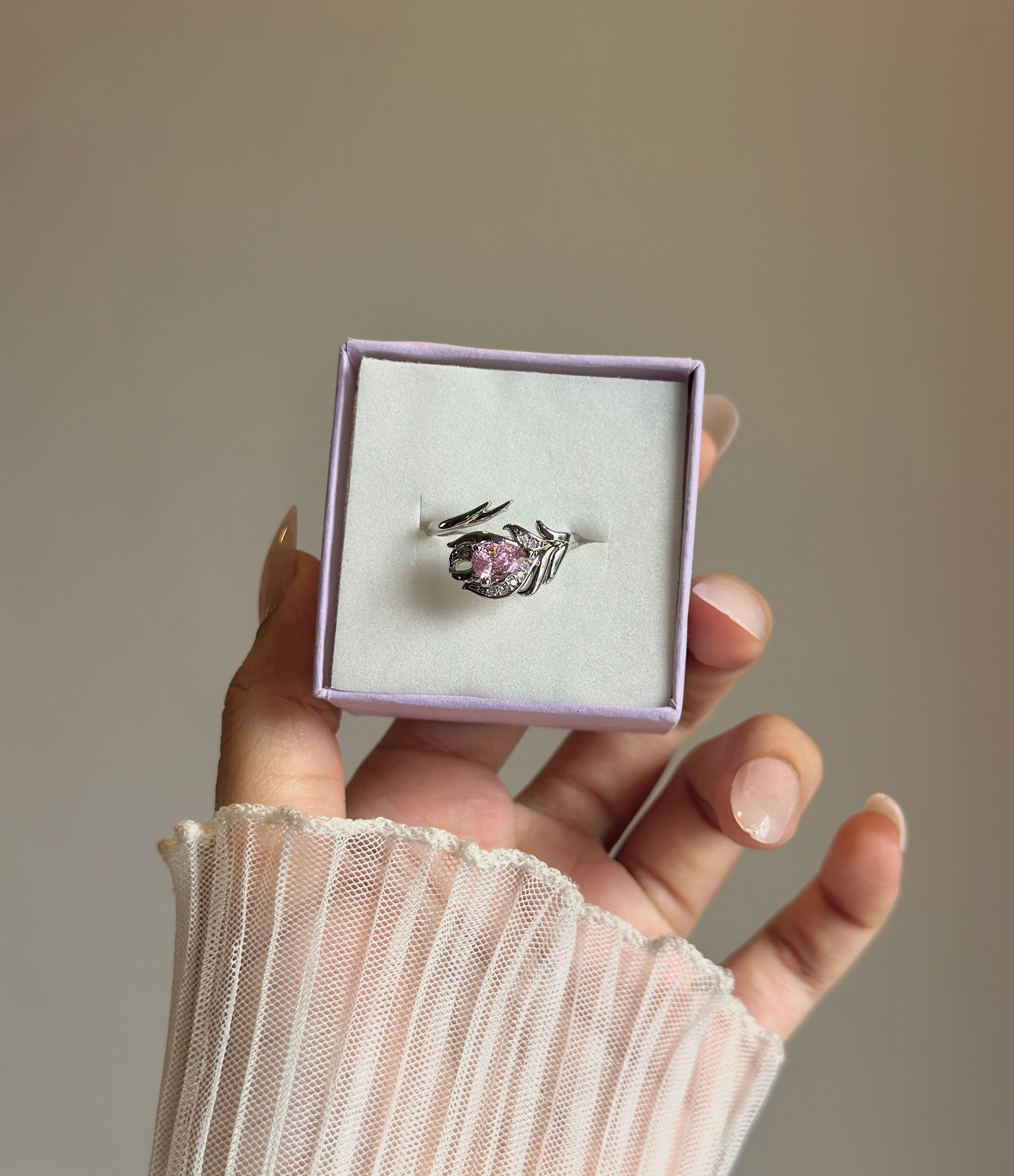 Blush Vine Ring