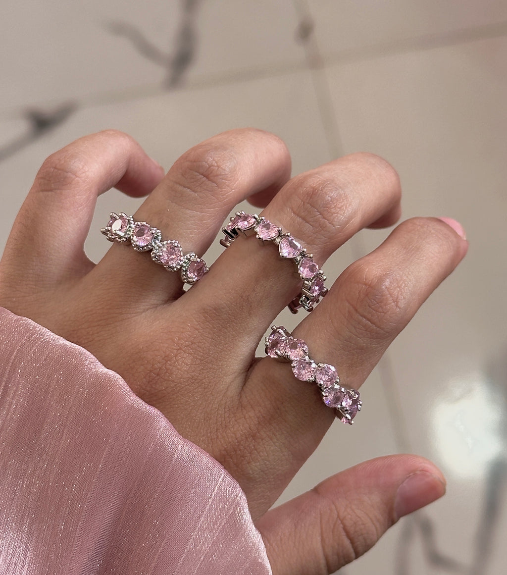 Diamond adjustable ring