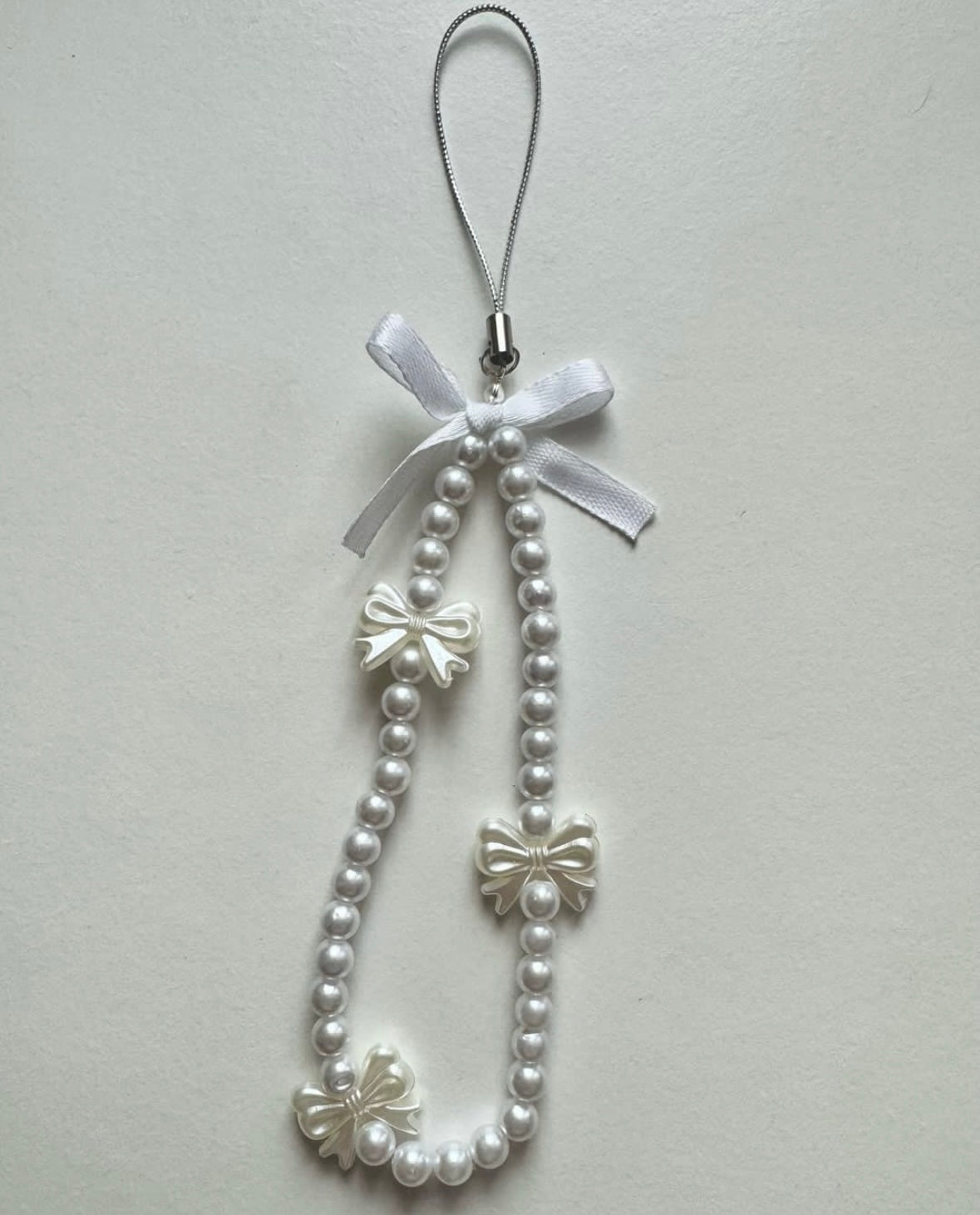 Bow phone charm