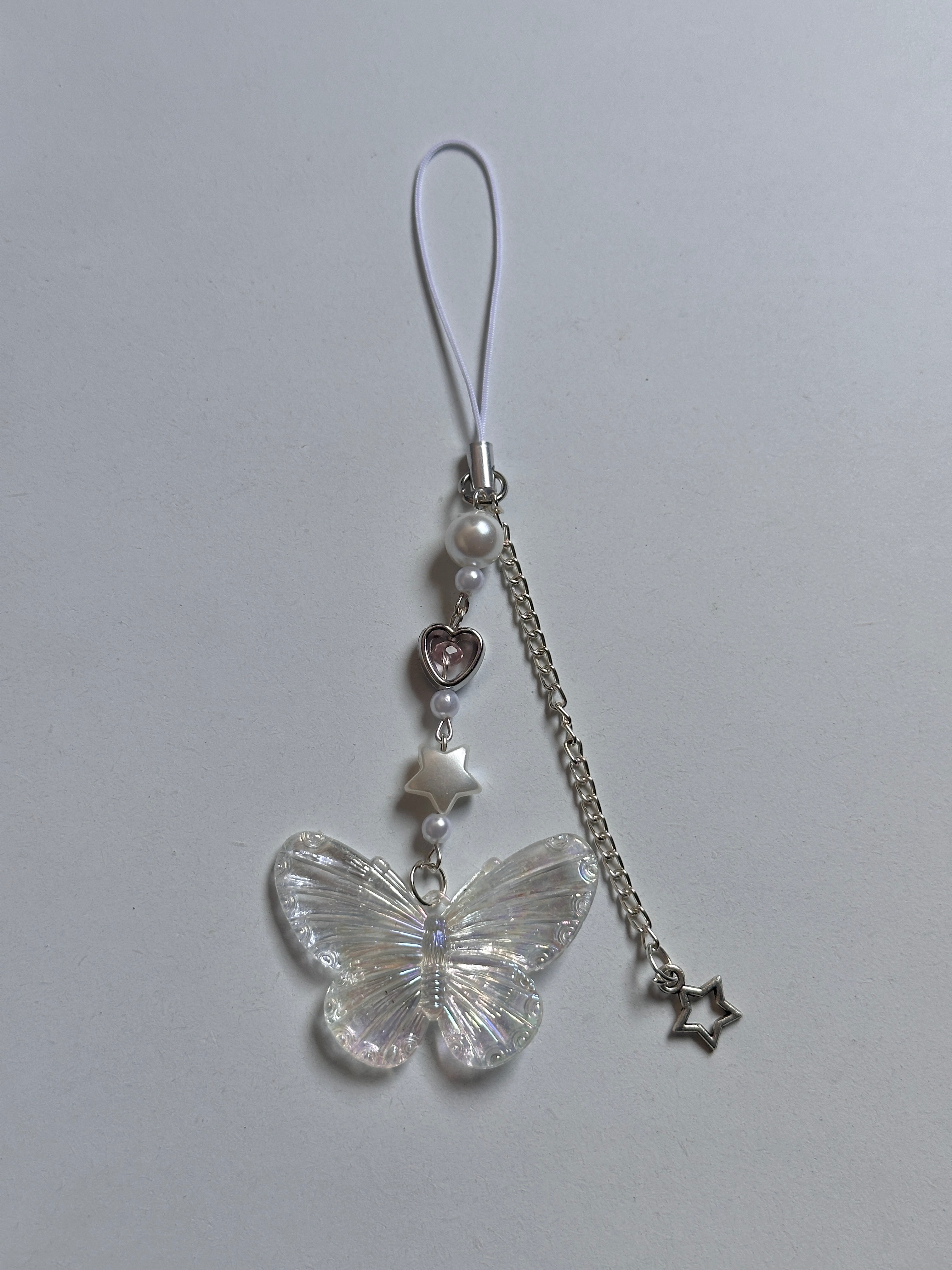 Butterfly phone charm