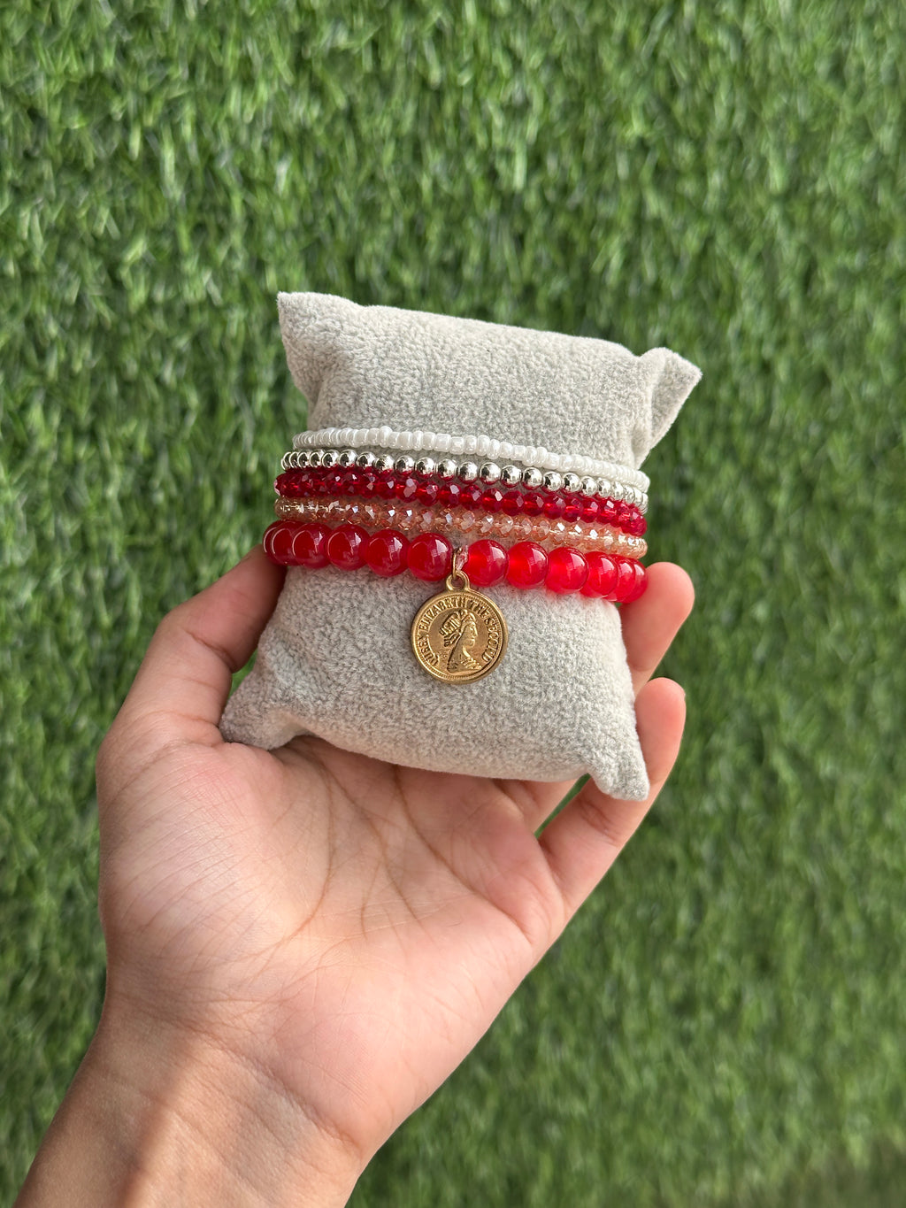 Red stack pack of 5