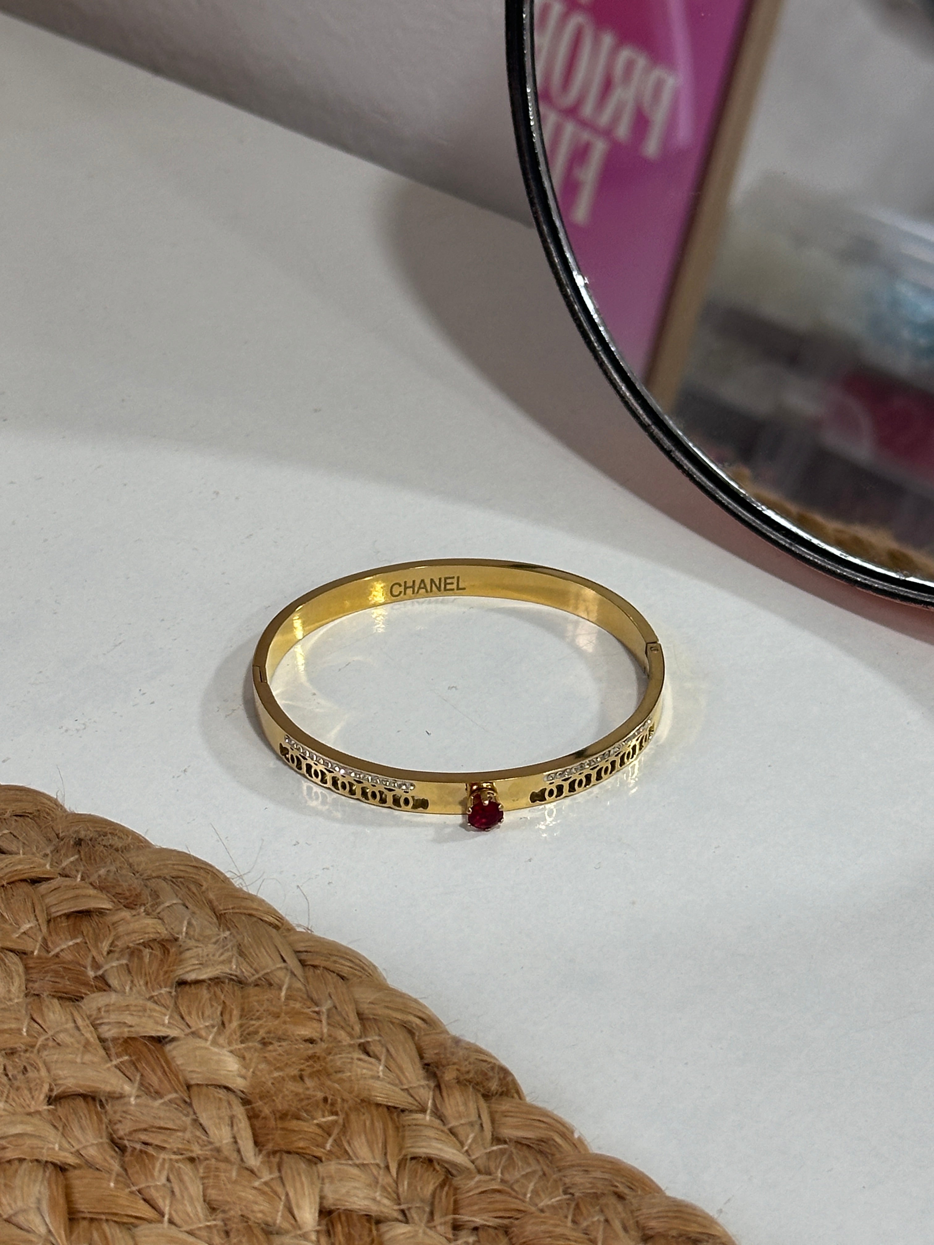 Red diamond bracelet