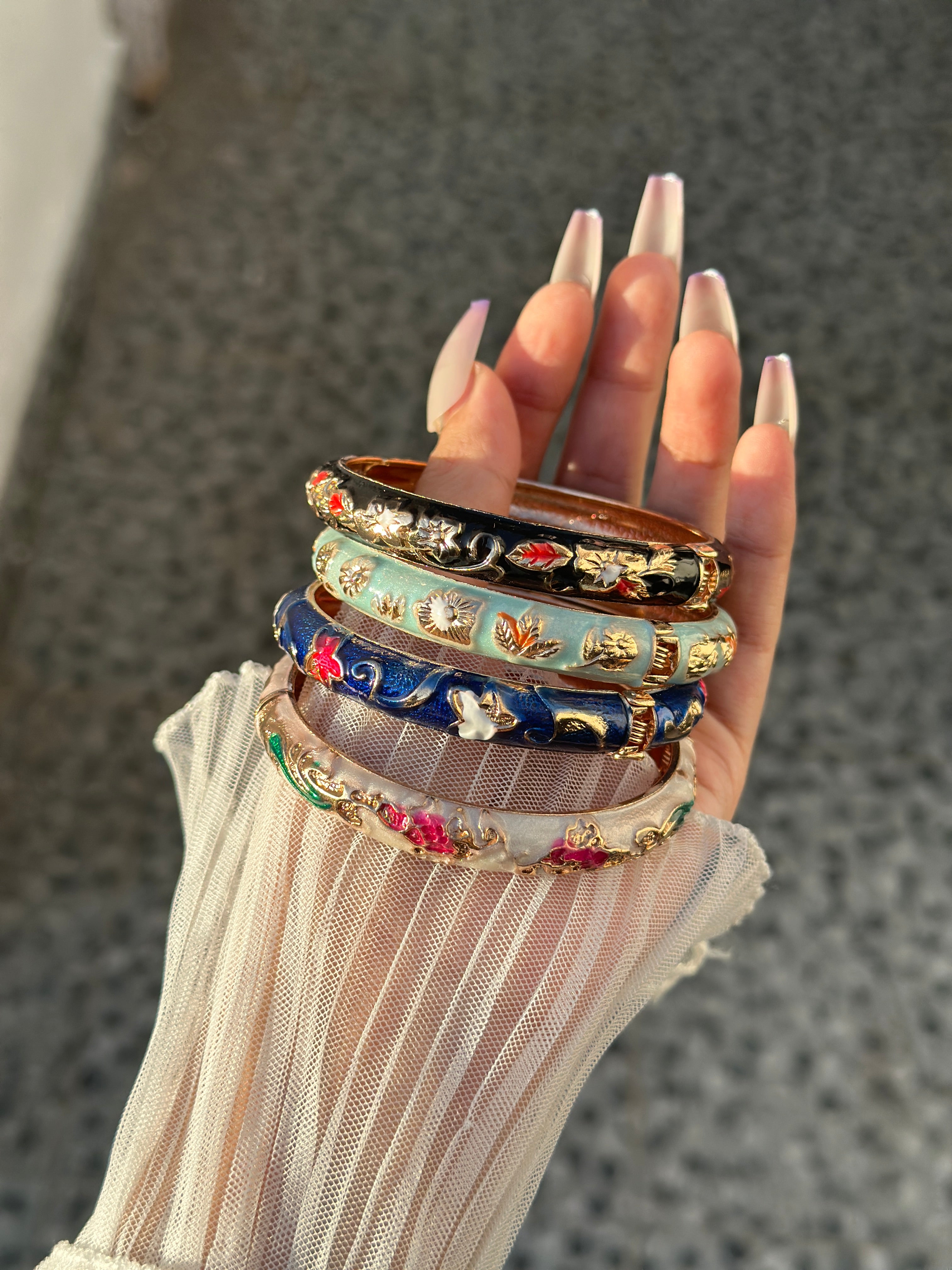 Meenakari bangles🦋
