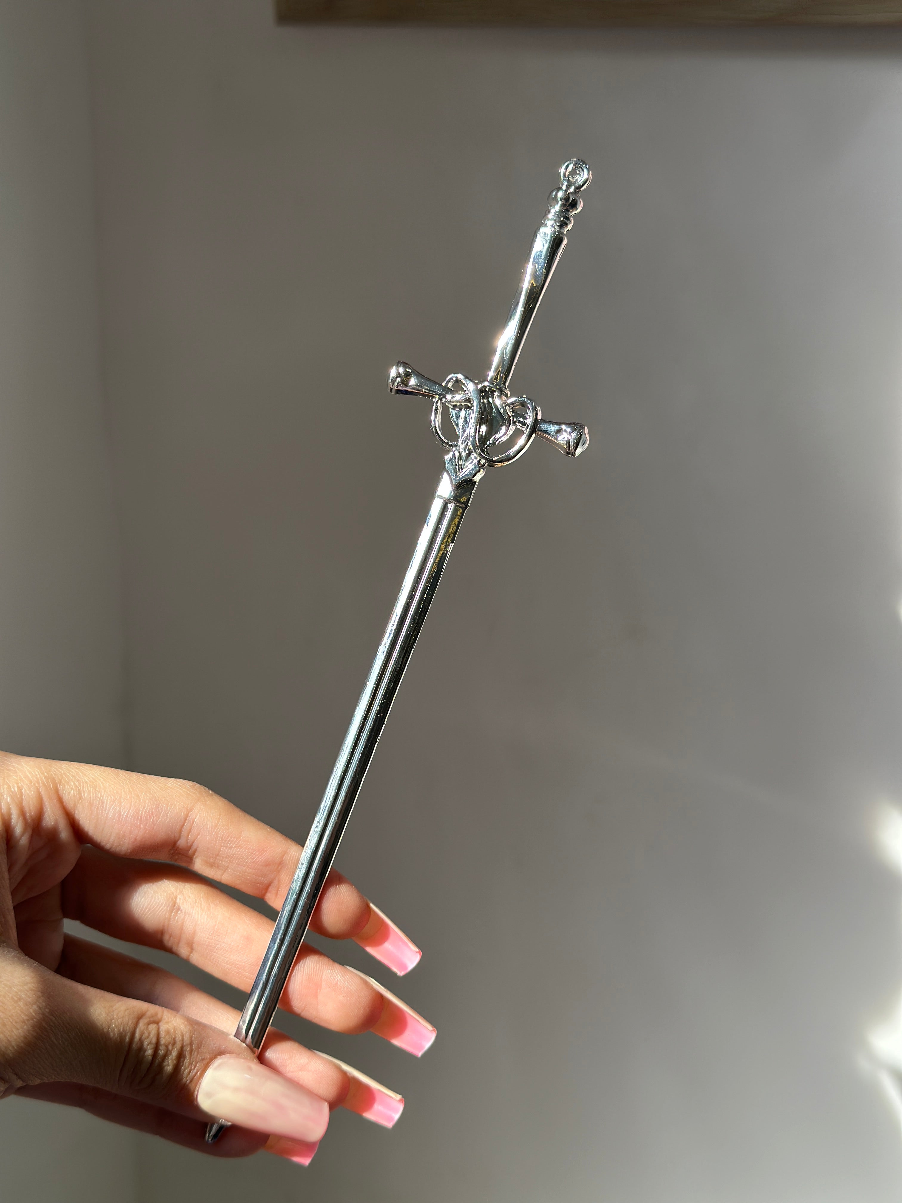Shiny Sword Hair Stick