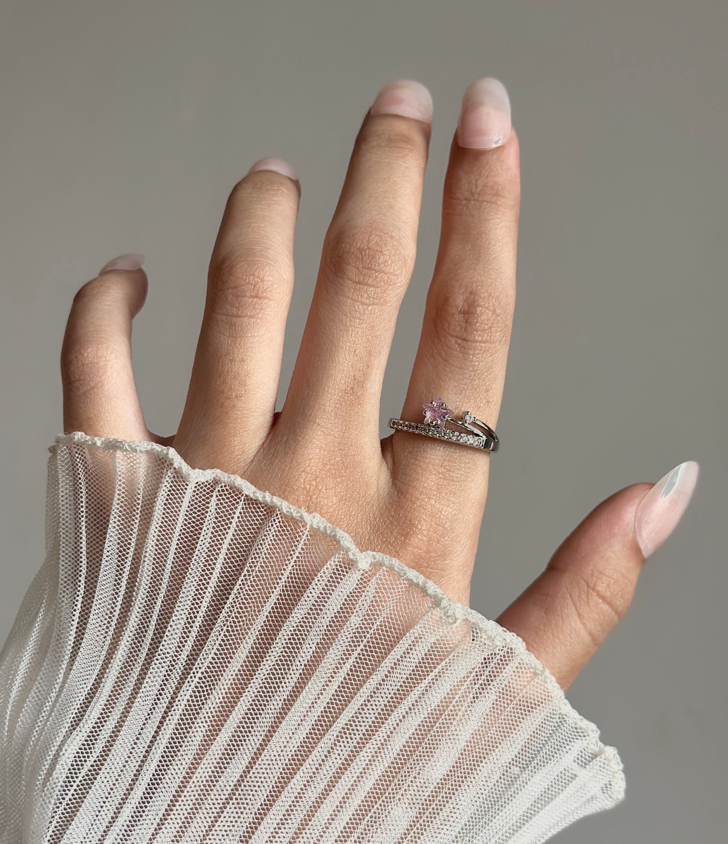 Sakura Spark Ring