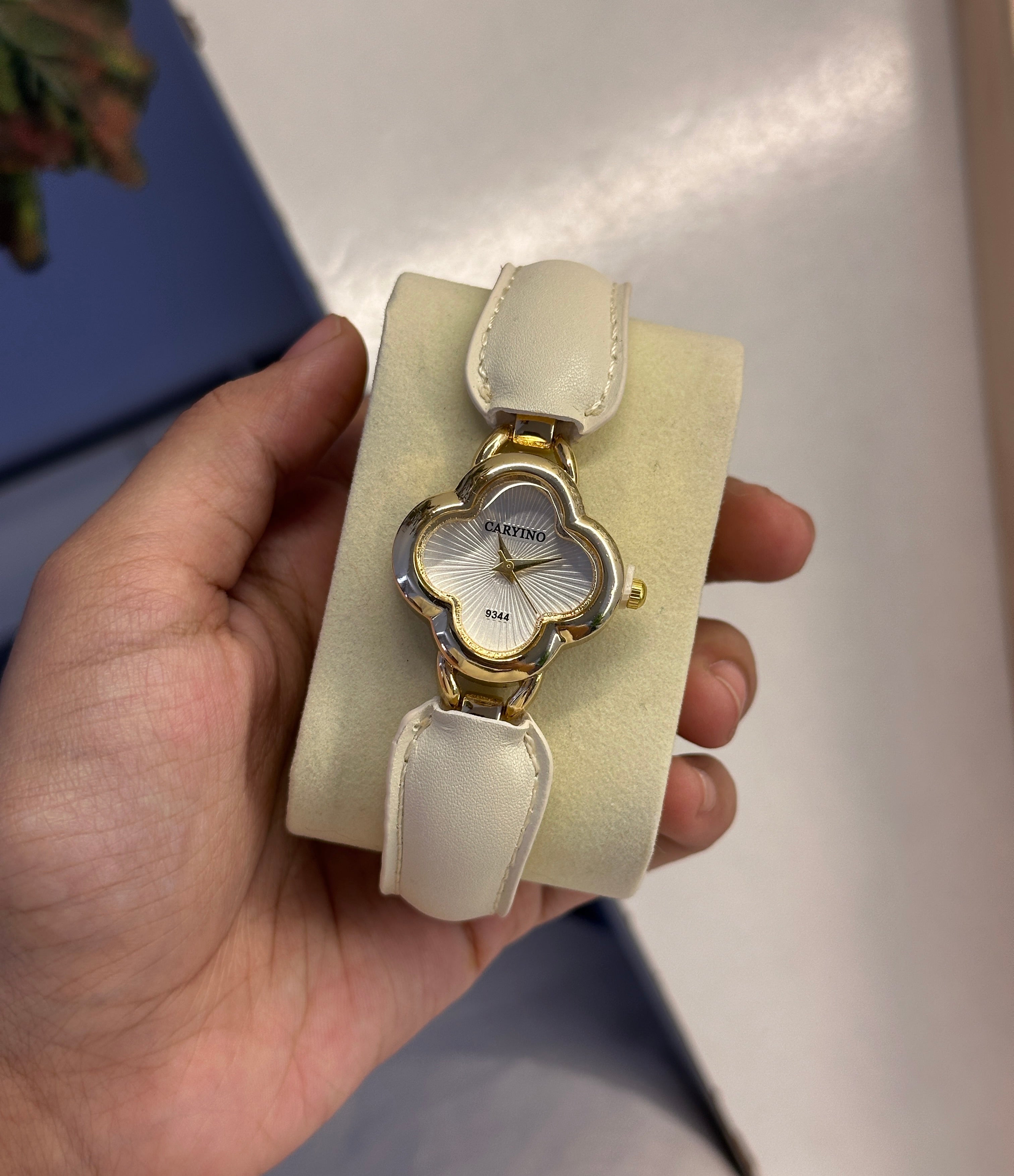 Leather watch