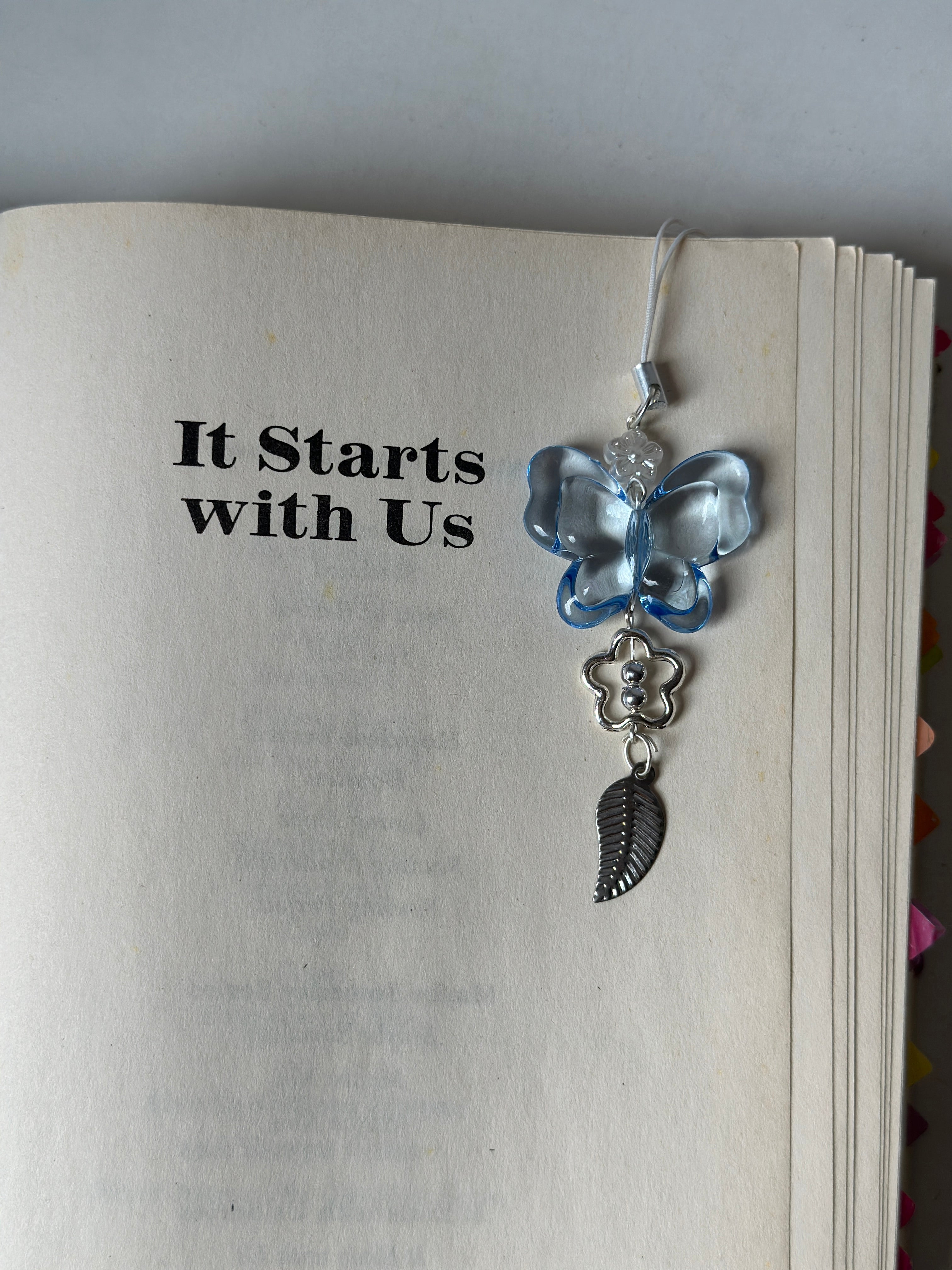 Butterfly phone charm