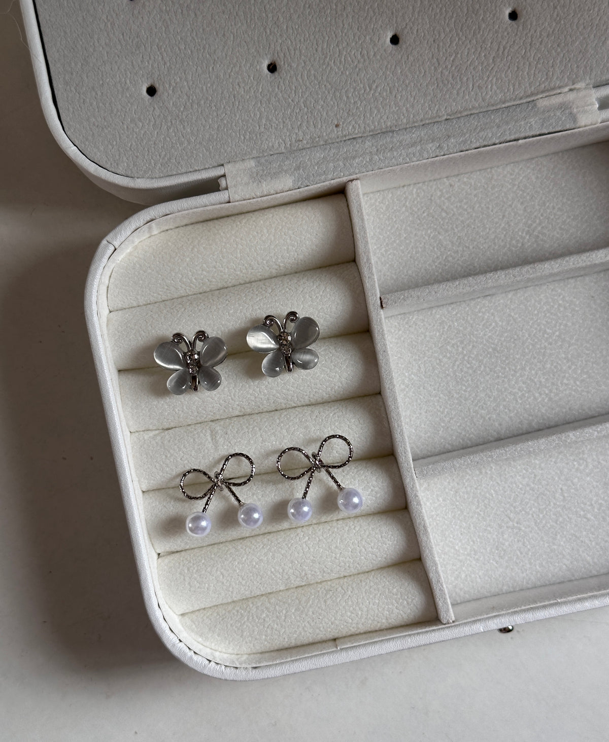 Silver earring