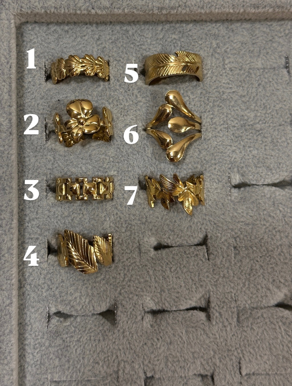 Tarnished rings