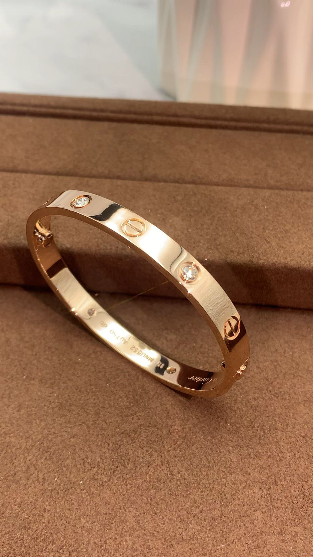 Rose gold bracelet
