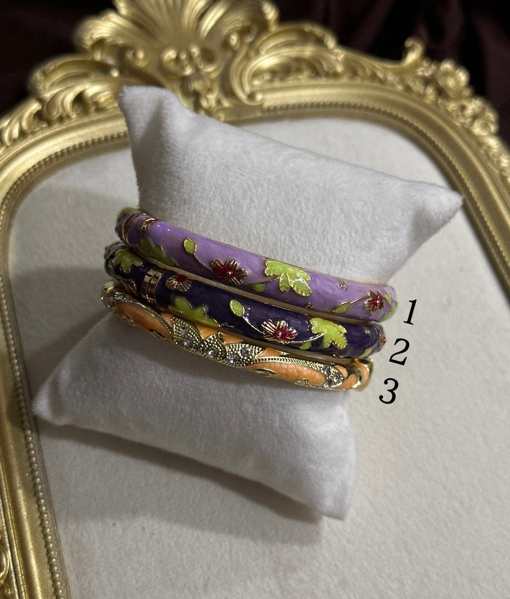 Enamel bangle
