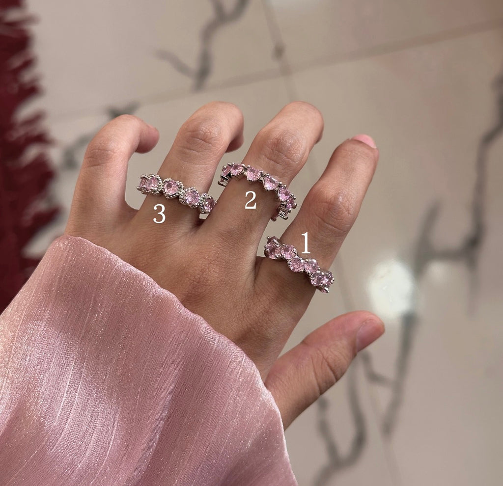 Diamond adjustable ring