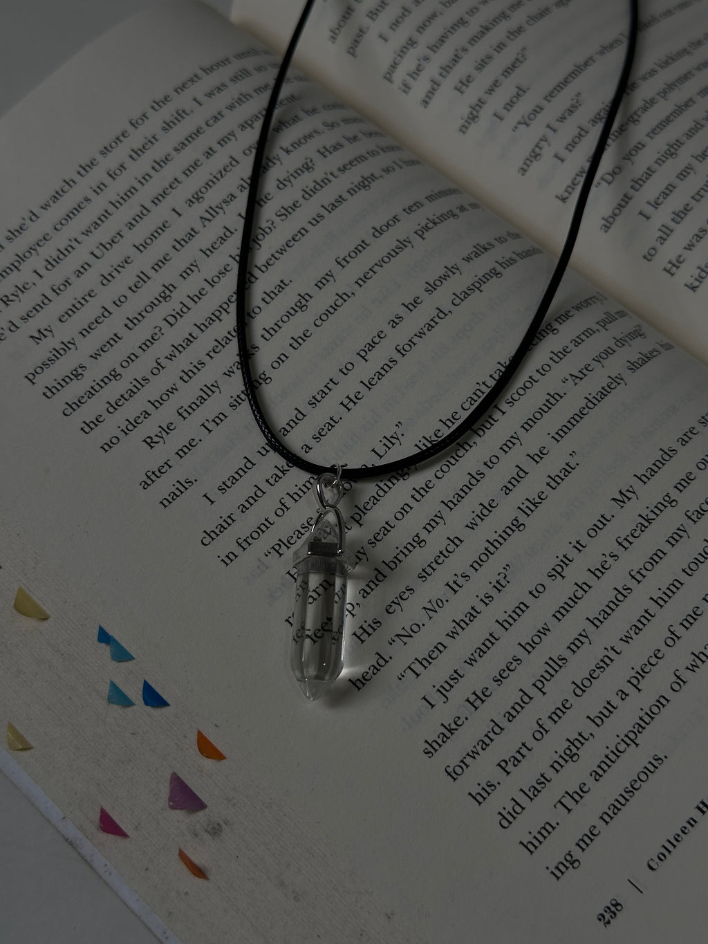 Transparent pendent