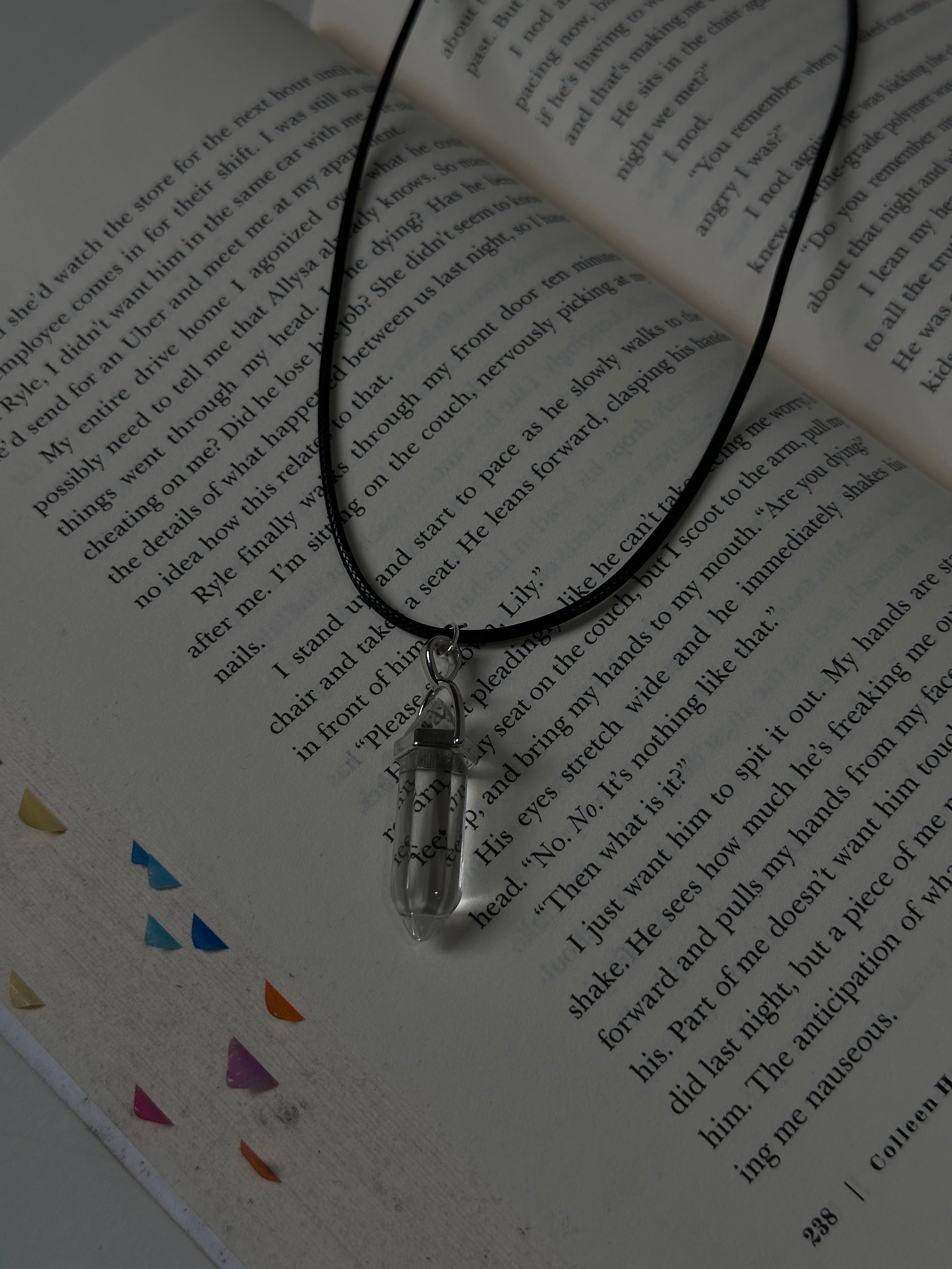 Transparent pendent