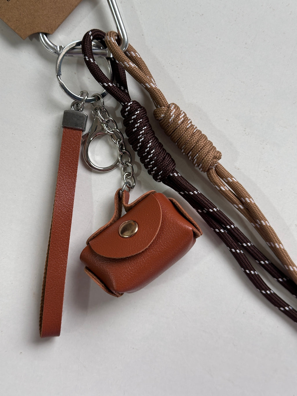Brownie bag charm