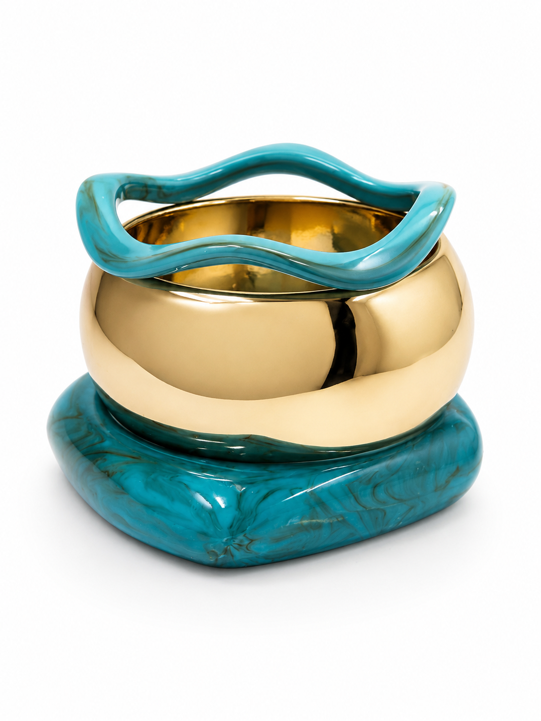 Chunky bangle set pack of 3