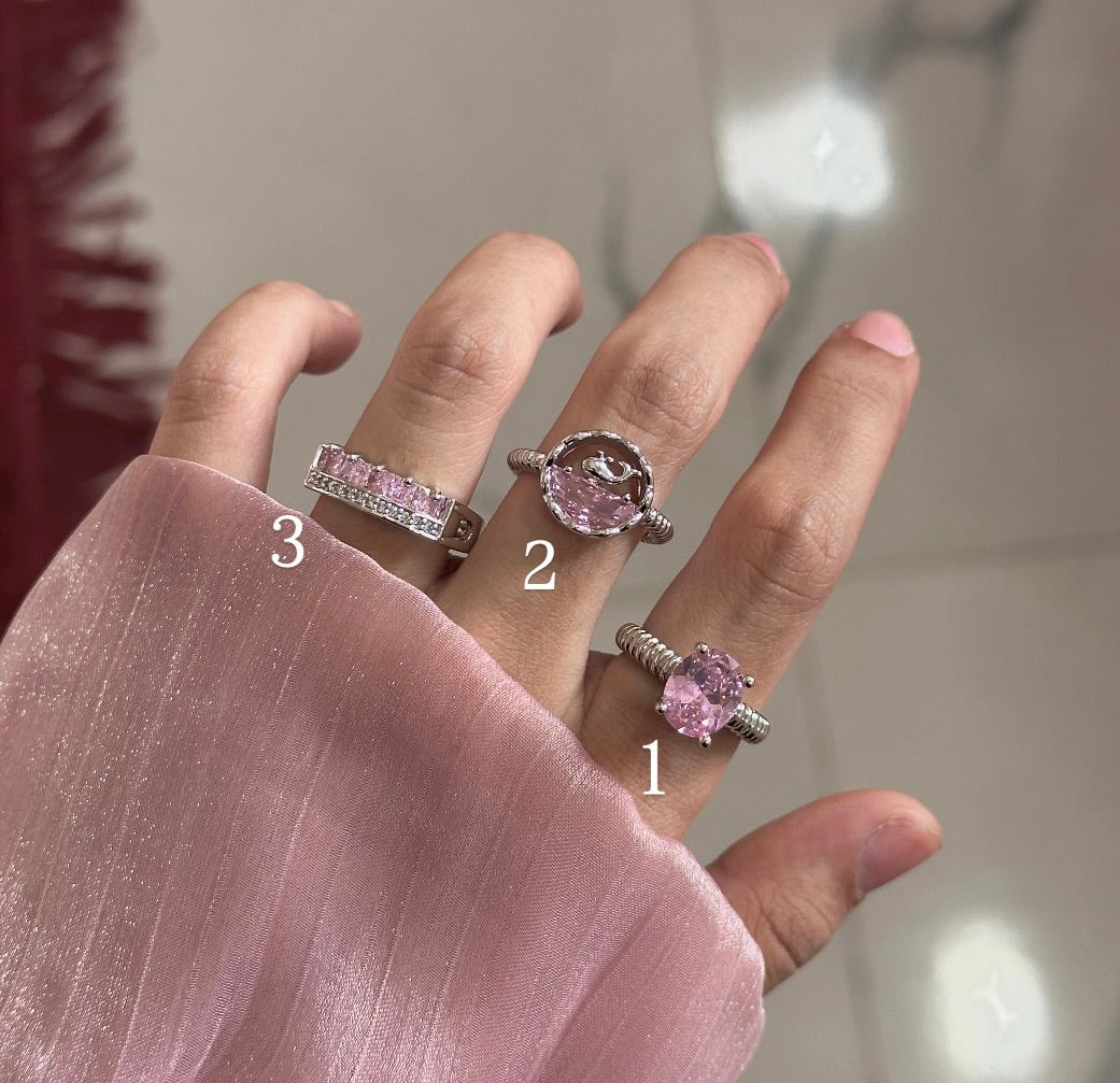 Diamond adjustable ring