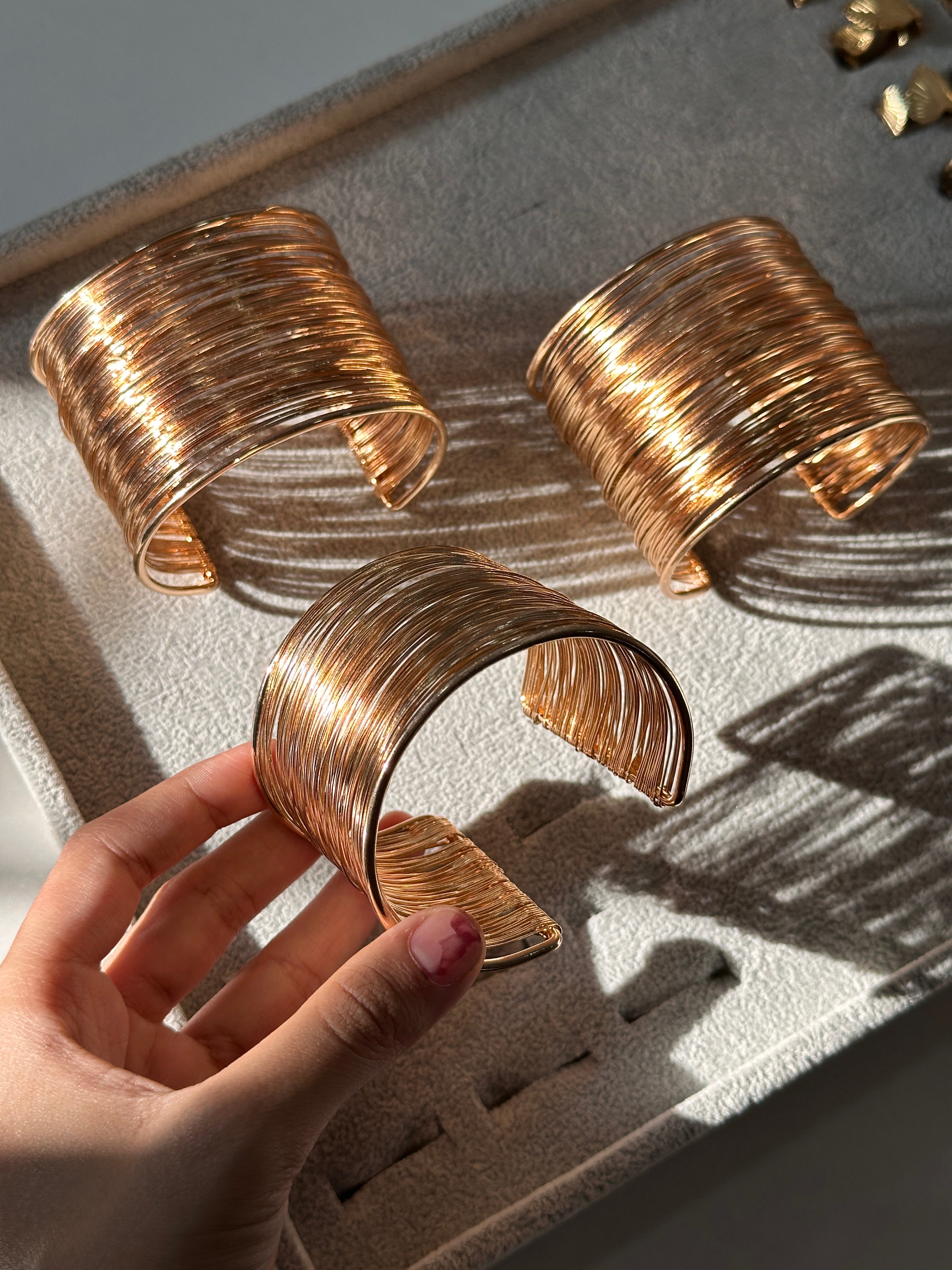 Golden bangle