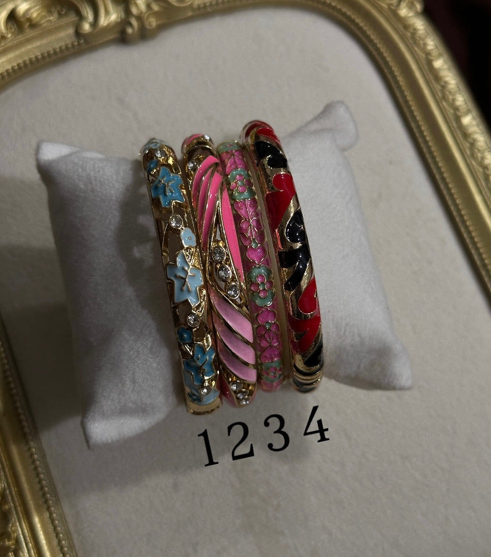 Enamel bangle