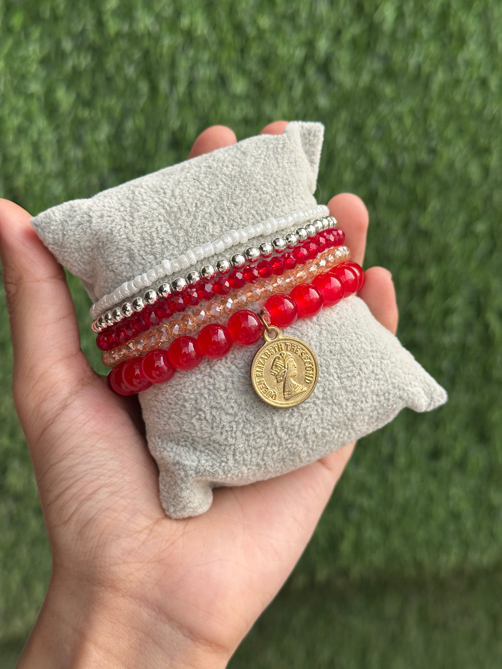 Red stack pack of 5
