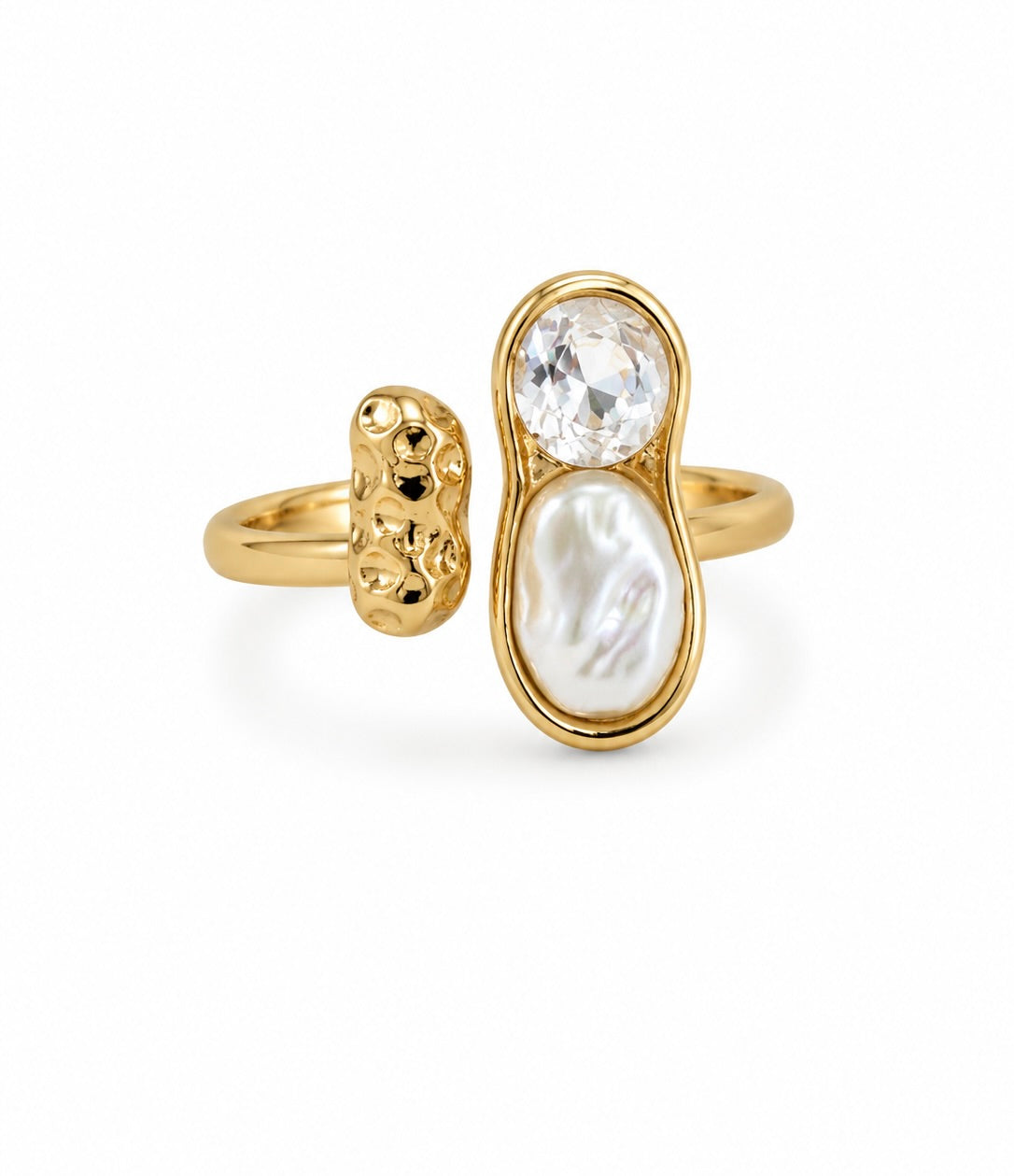 Big pearl ring