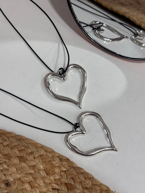 Big heart necklace