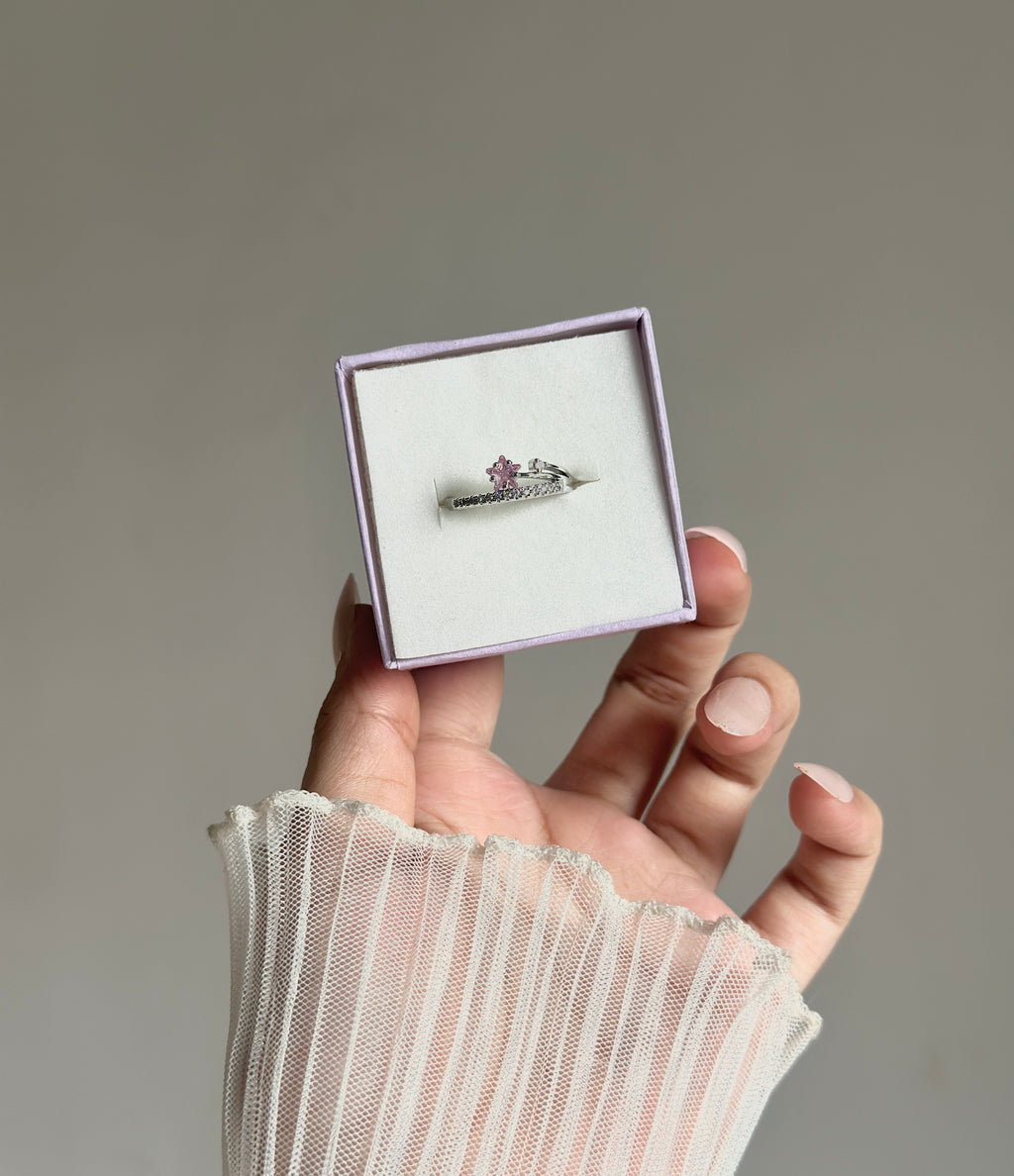 Sakura Spark Ring