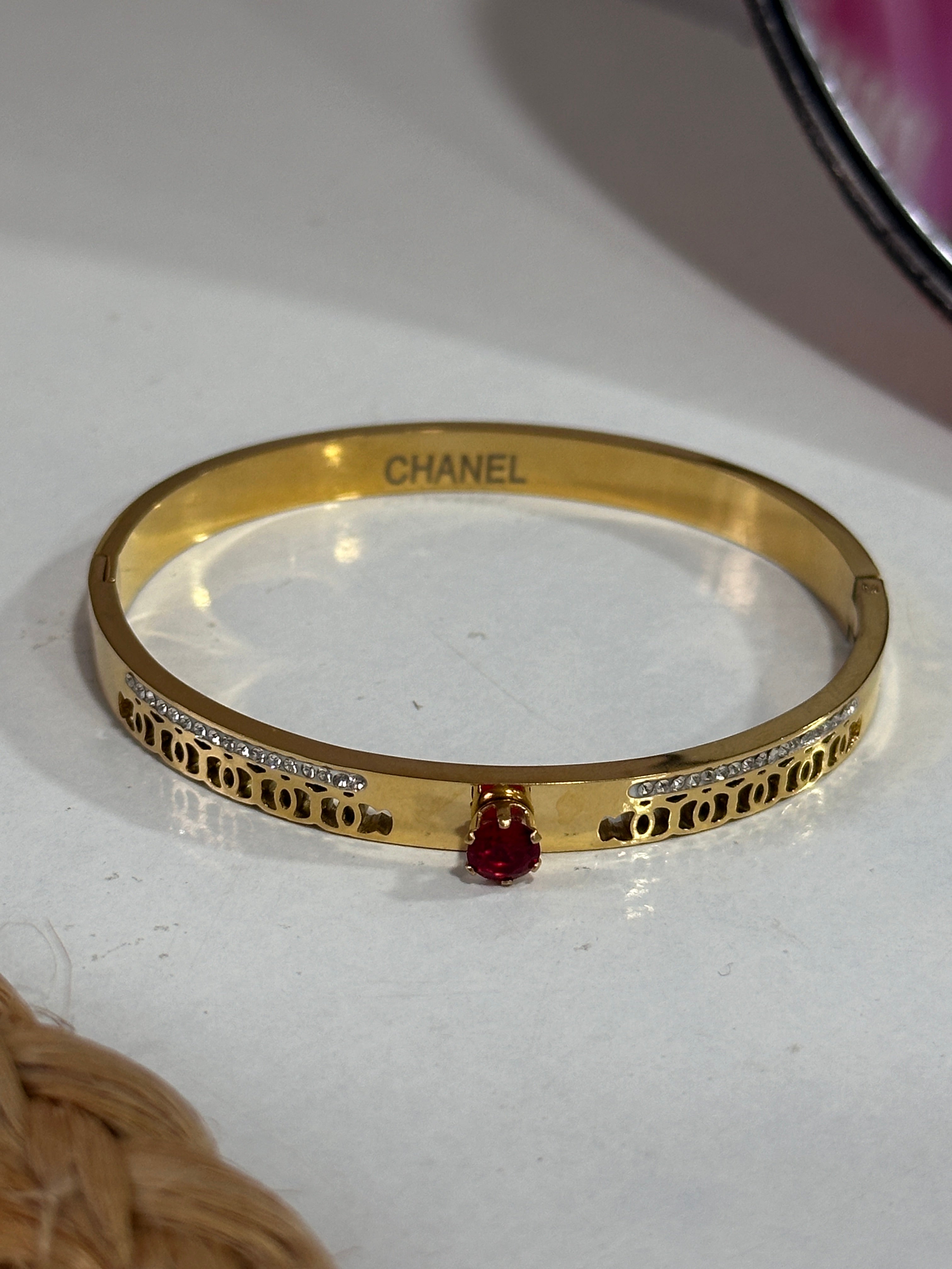 Red diamond bracelet