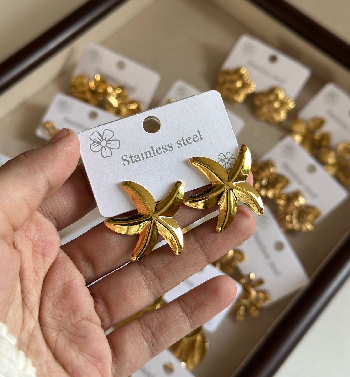 Star fish earring