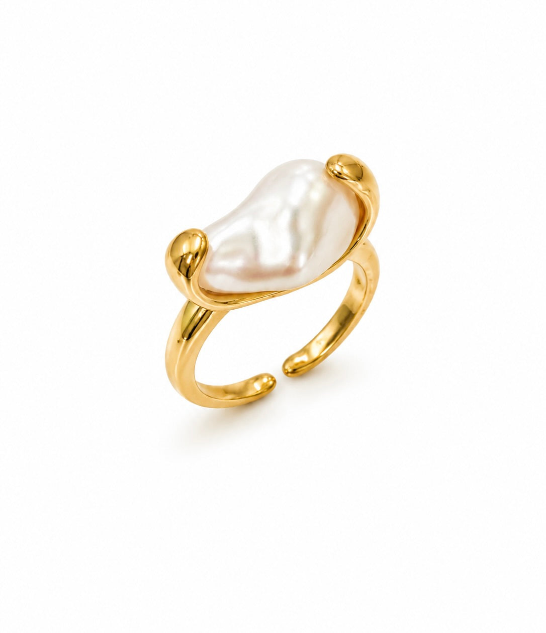 Big pearl ring