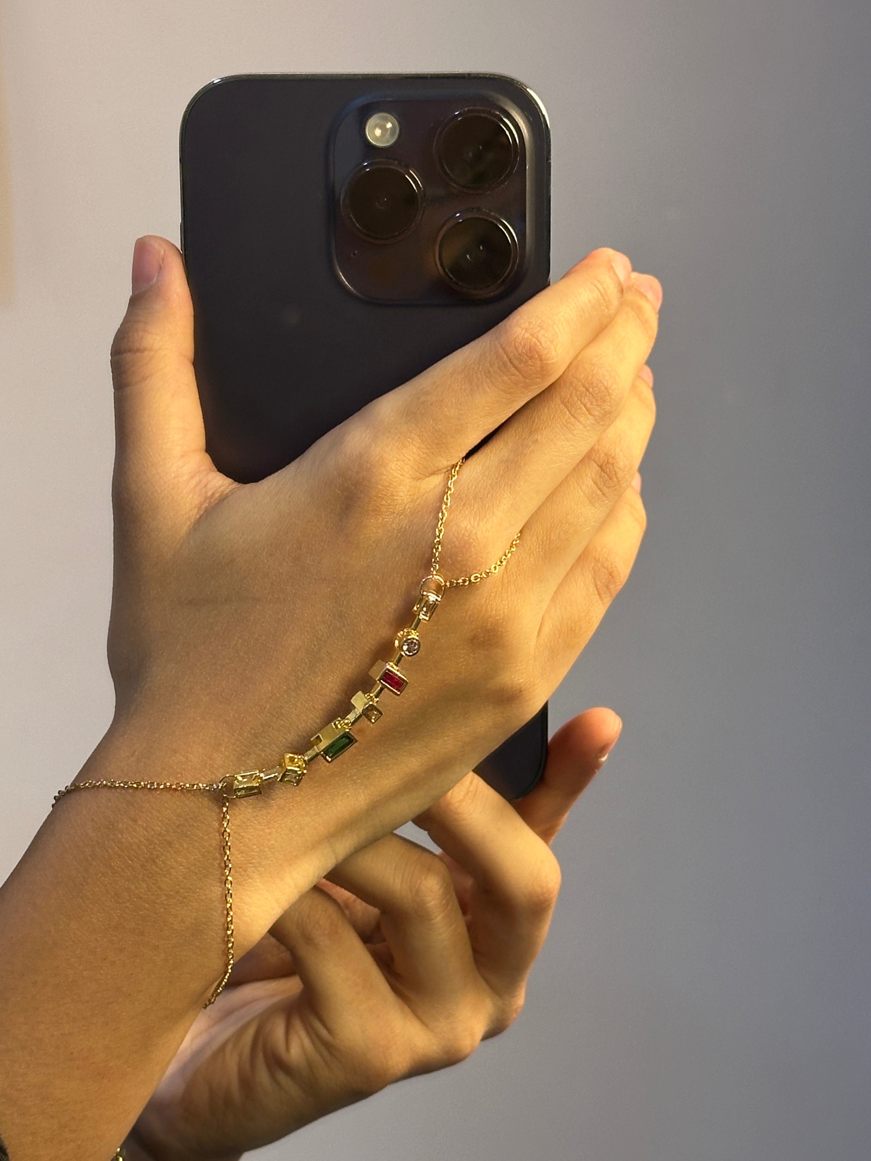 Anti tarnished hand chain